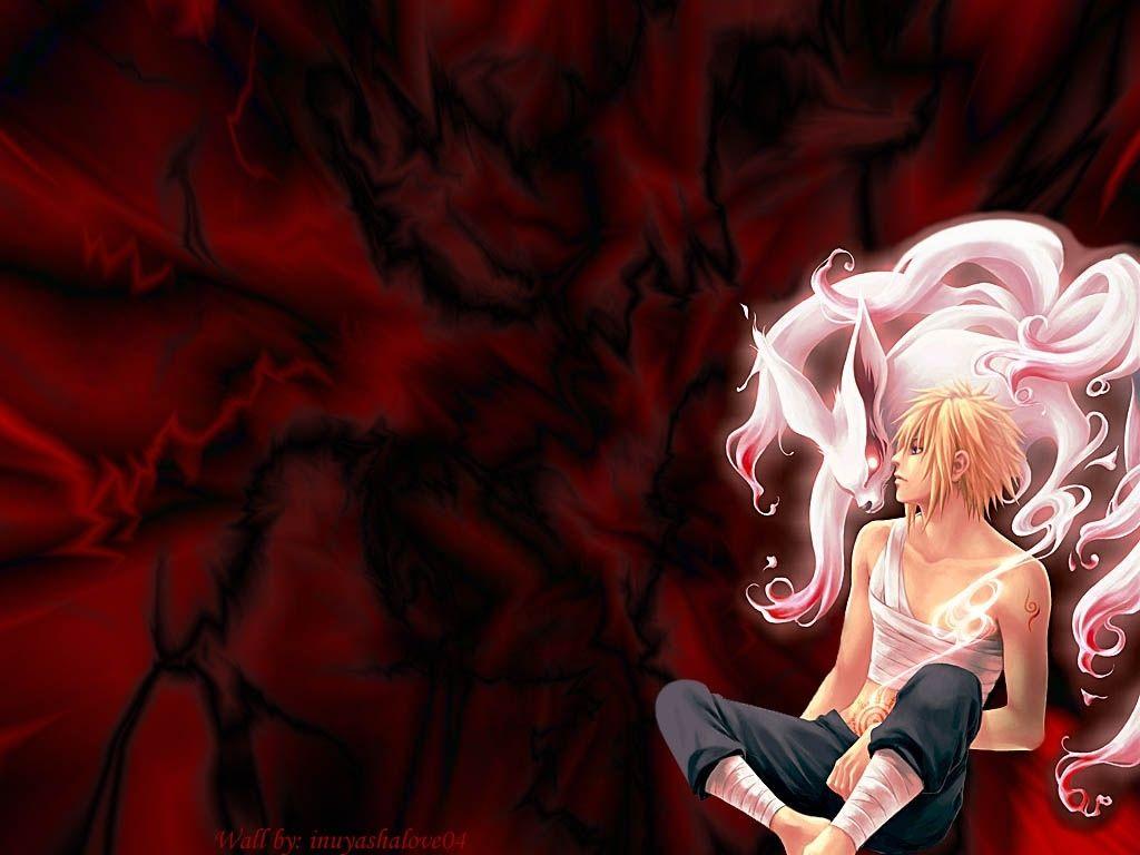 1024x768 Wallpaper Nine Tailed Fox Pick Naruto One To Tails Themez