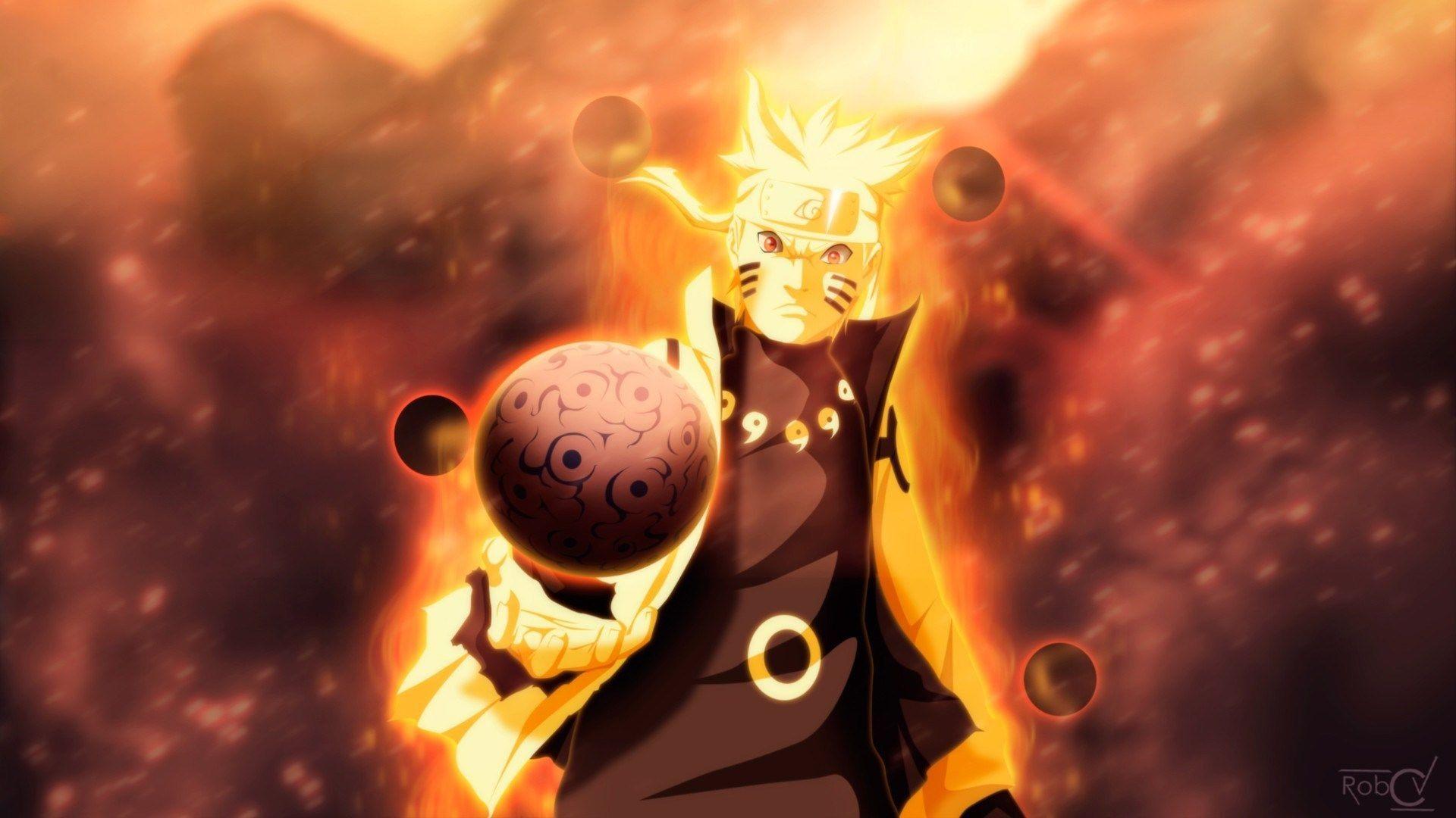 1920x1080 Naruto Nine Tailed Fox Wallpaper background picture