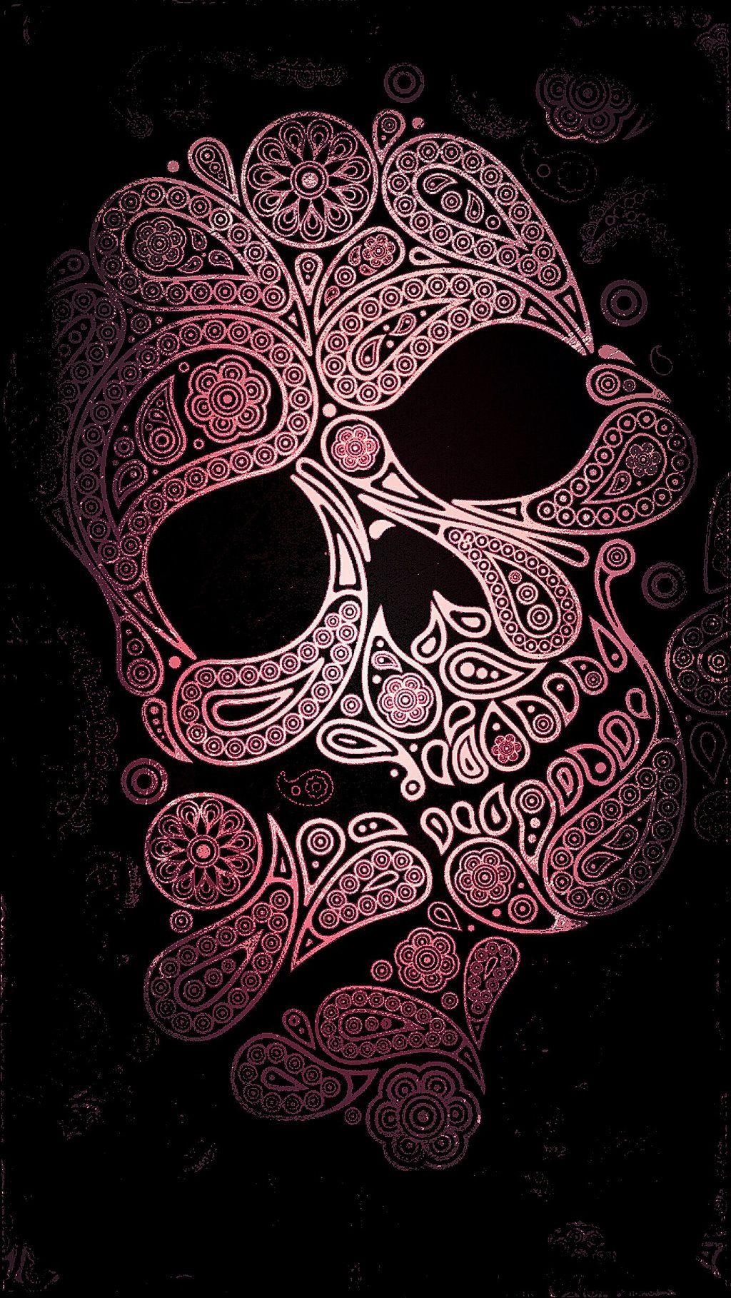 Black and Pink Skull Wallpapers Top Free Black and Pink Skull