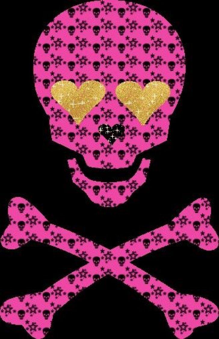 728x1123 girly sugar skull wallpaper