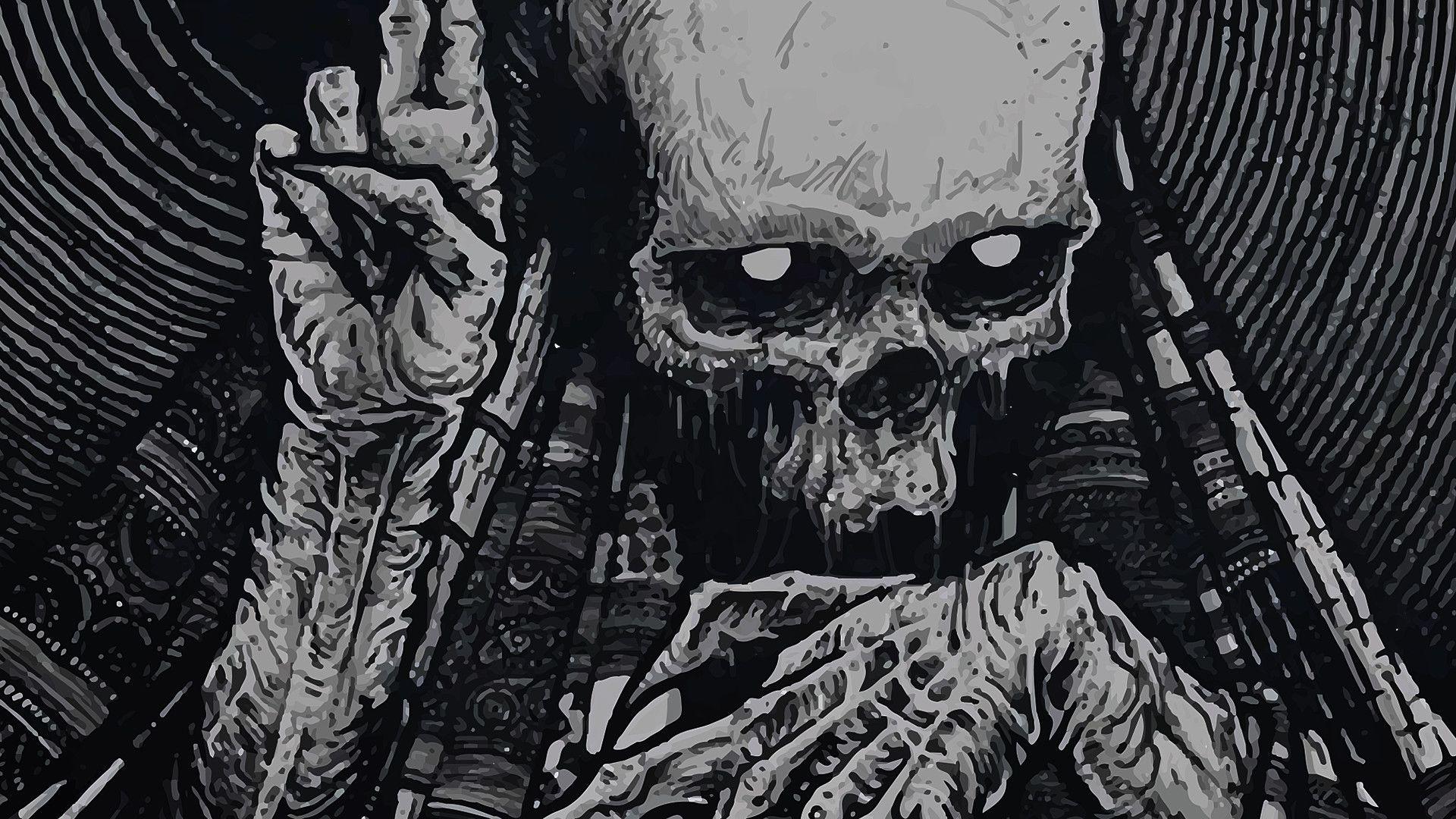 1920x1080 Dark Nights Metal Wallpaper