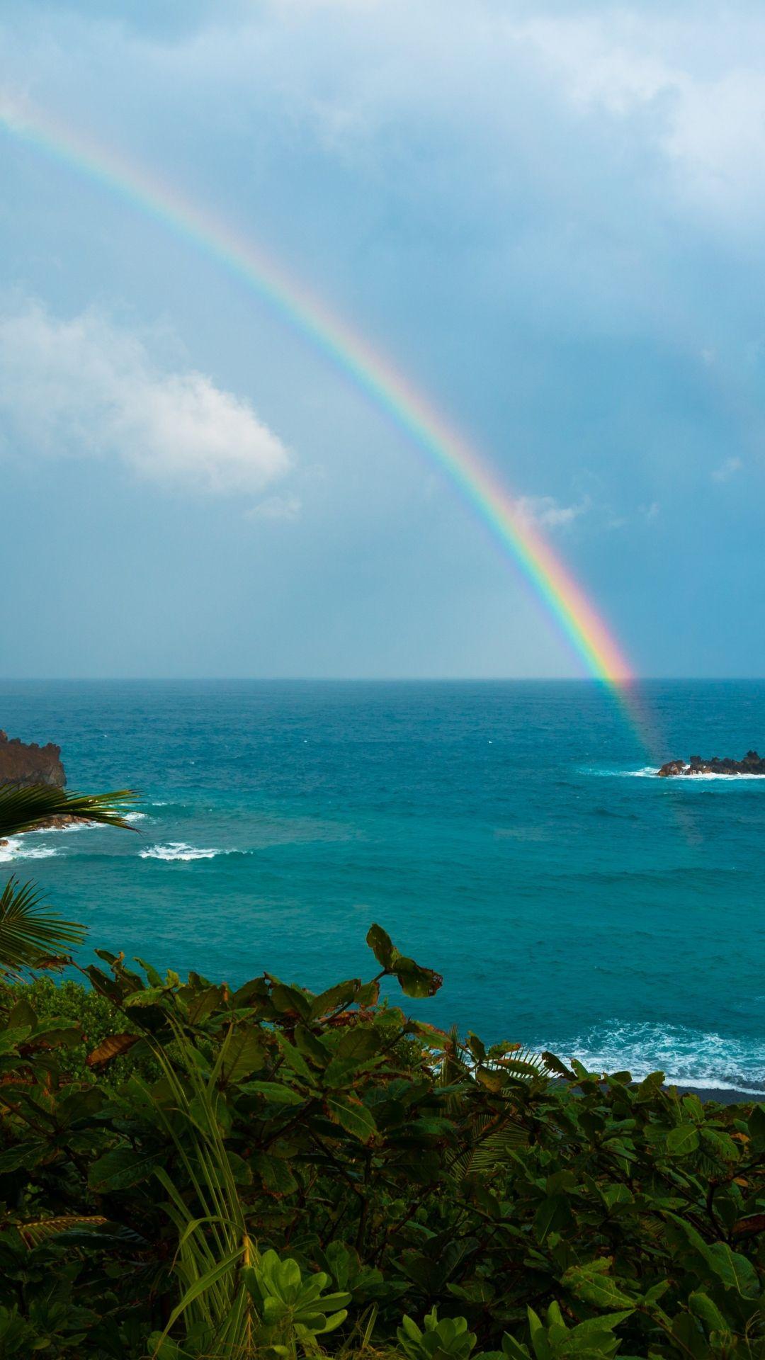 1080x1920 Earth Rainbow (1080x1920) Wallpaper