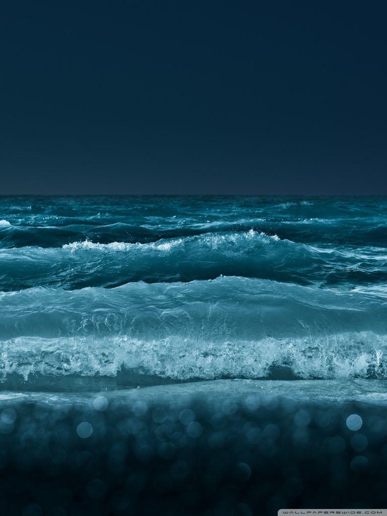 768x1024 Sea At Night ❤ 4K HD Desktop Wallpaper for 4K Ultra HD TV