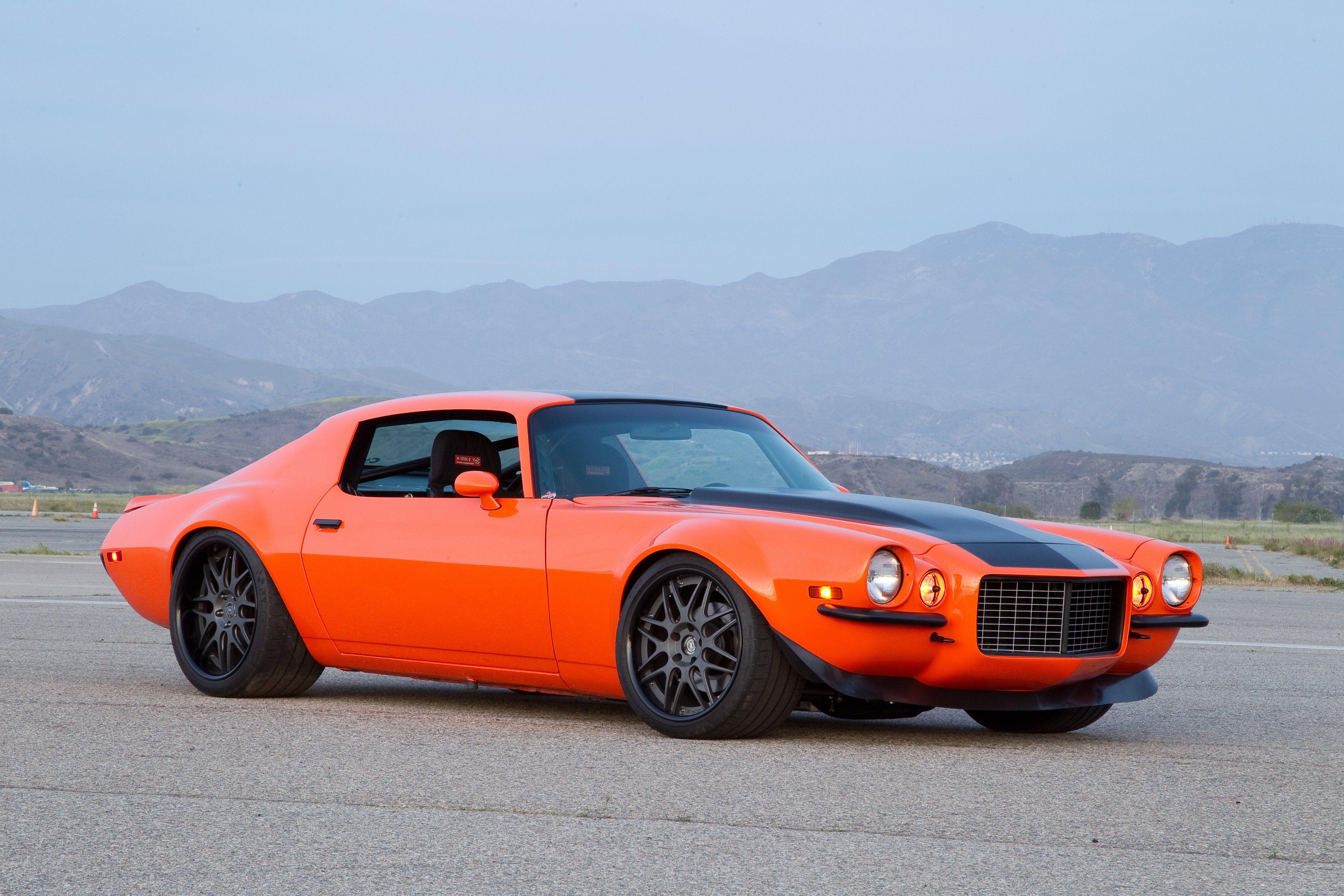 4200x2800 Top Orange Street Rod Wallpaper Background