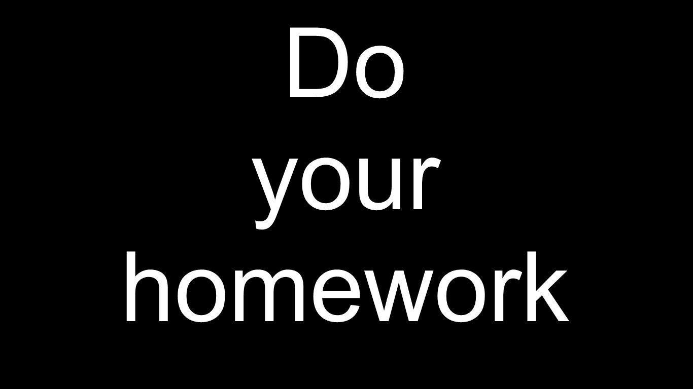 homework reminder wallpaper