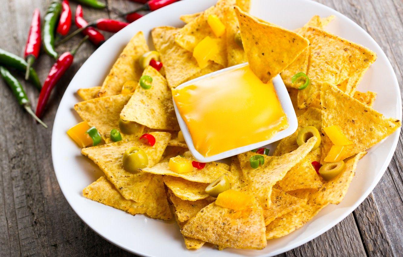 1332x850 Wallpaper food, cheese, plate, olives, spices, chips