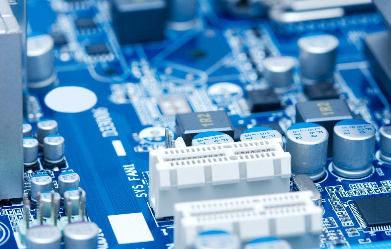 1332x850 Wallpaper motherboard, electronic components image