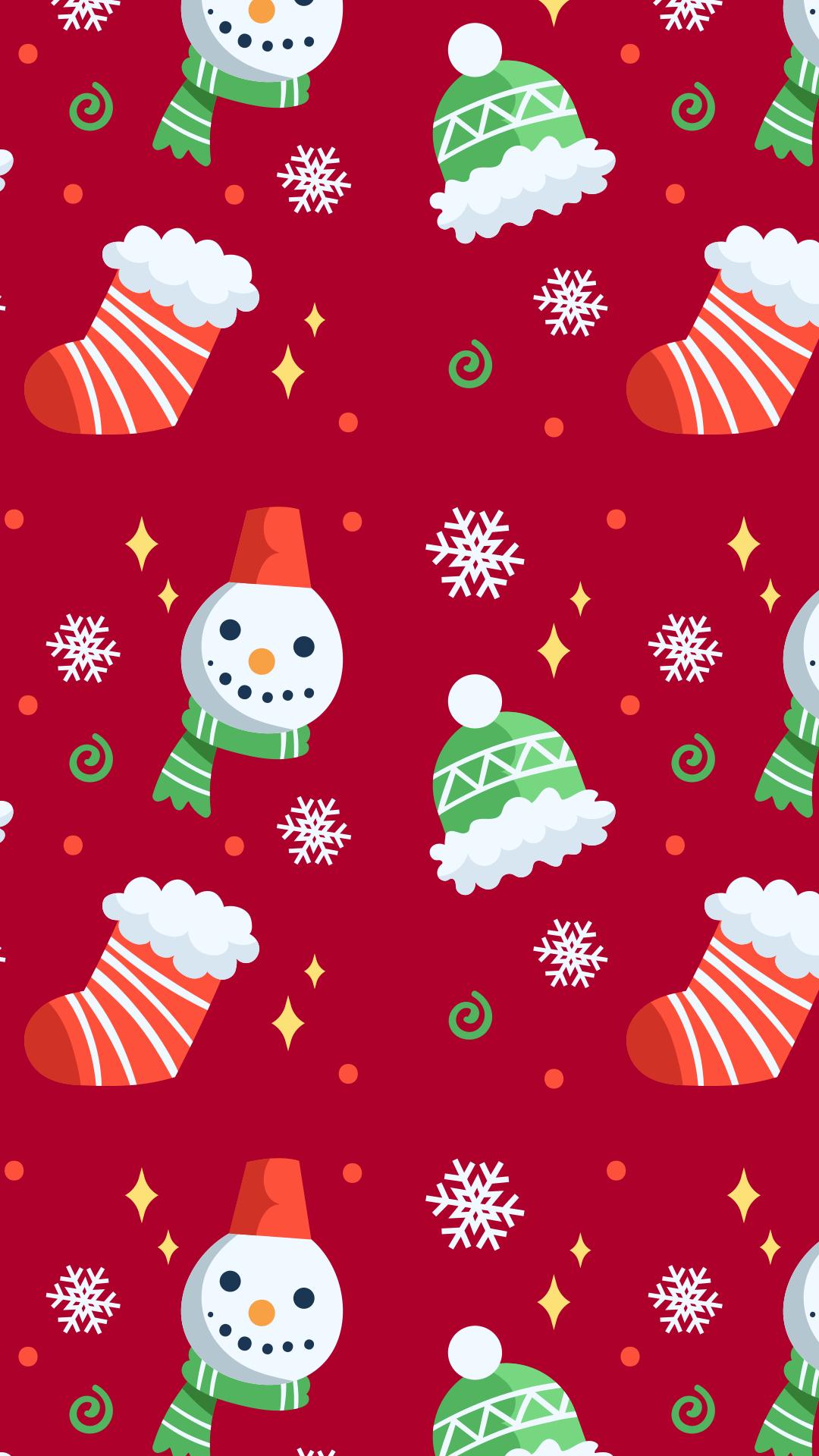 Christmas Pattern Wallpapers - Top Free Christmas Pattern Backgrounds ...