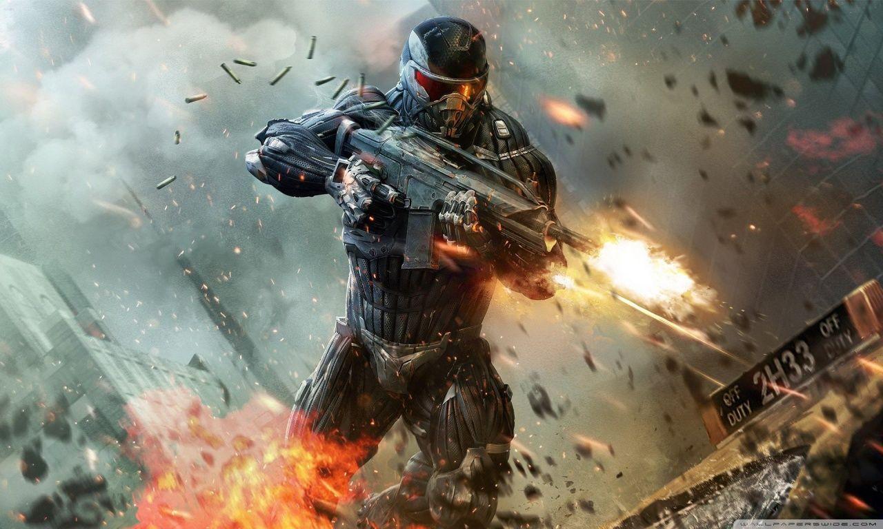 1280x768 Crysis 2 Shooter Video Game Ultra HD Desktop Background Wallpaper