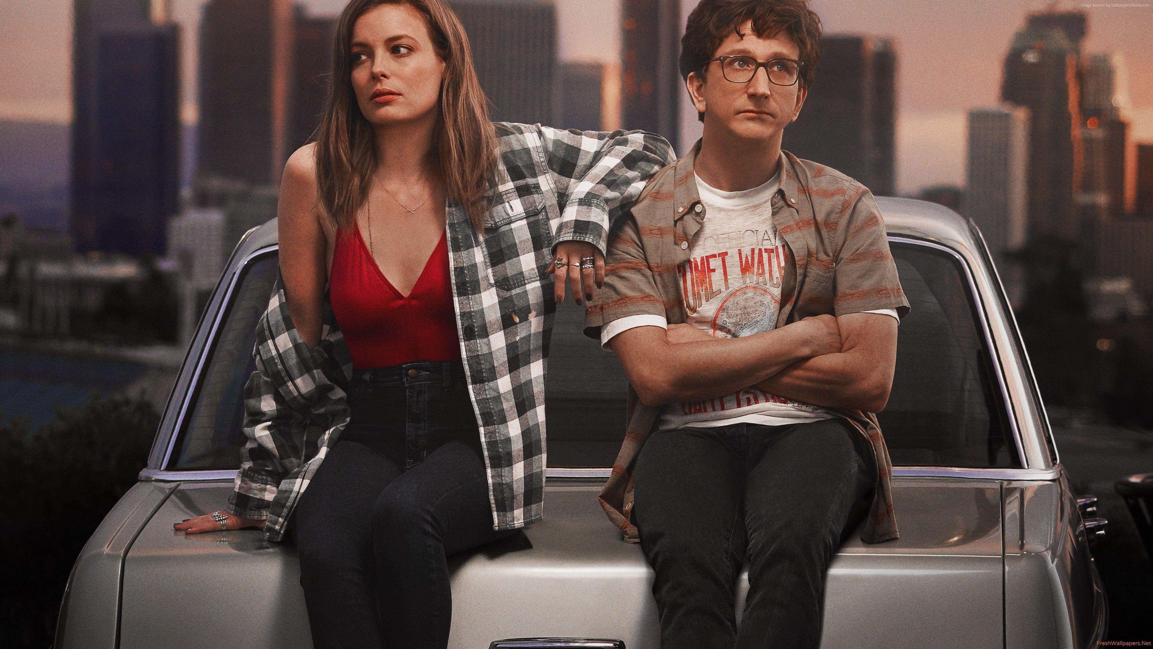 3840x2160 Gillian Jacobs Paul Rust Love TV Series 2016 wallpaper