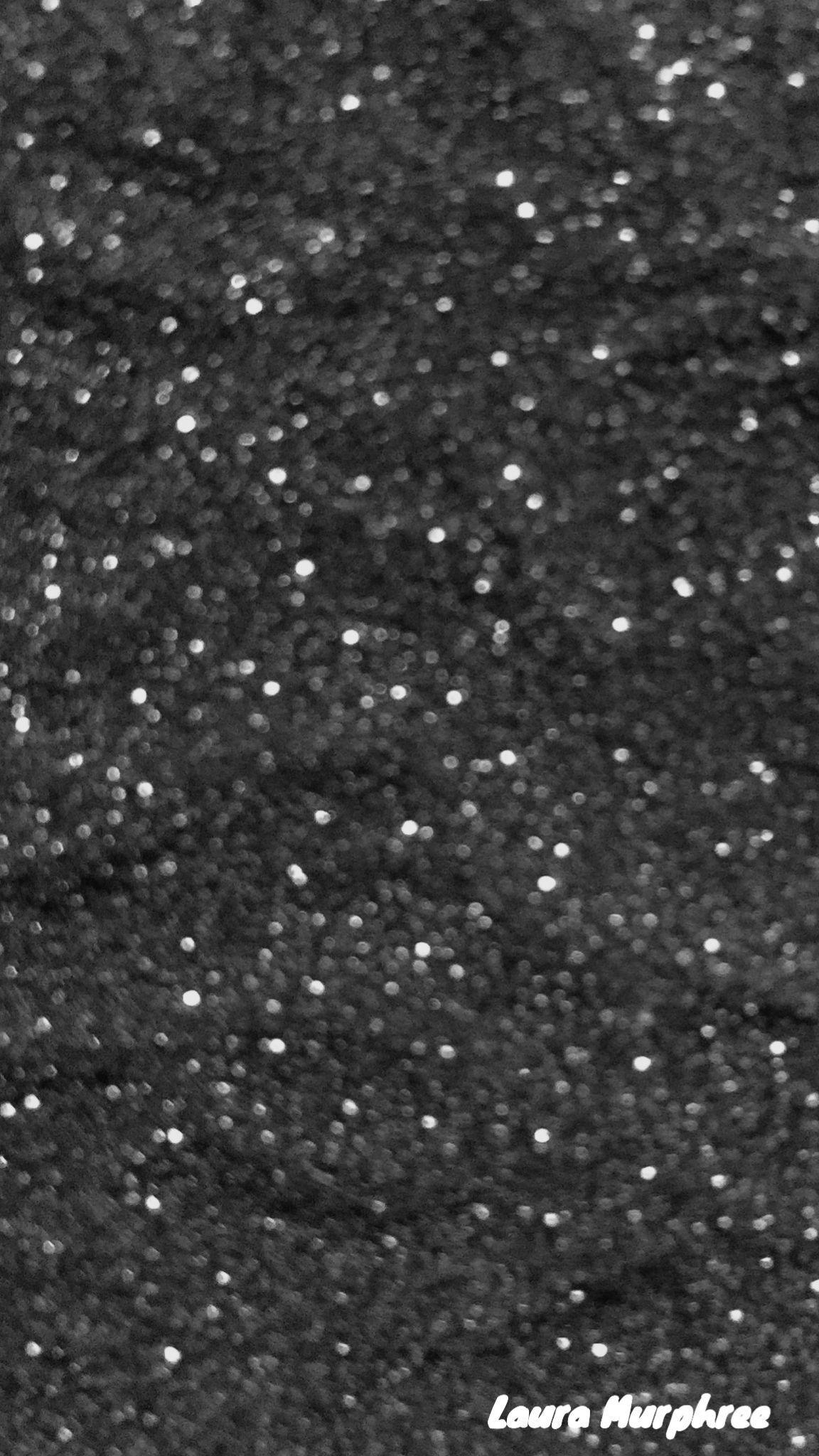 1152x2048 Black Sparkle Wallpaper
