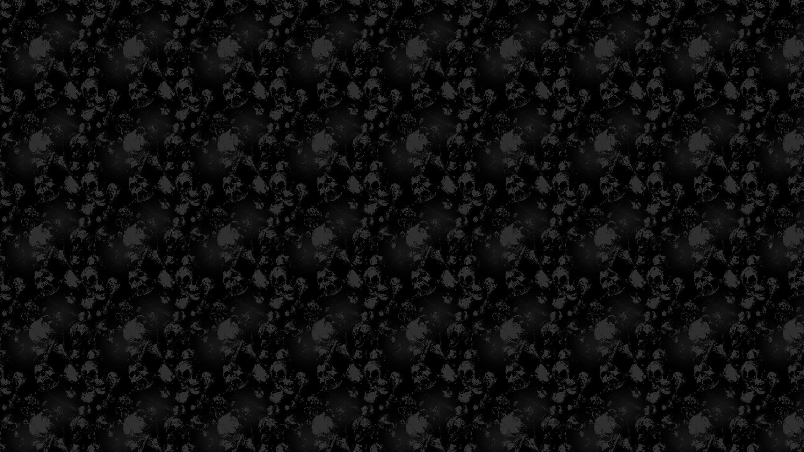 2560x1440 Girly Skull