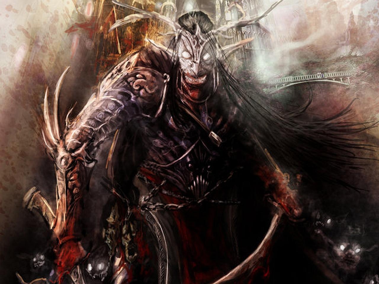 1280x960 Dark Warrior Wallpaper, Picture