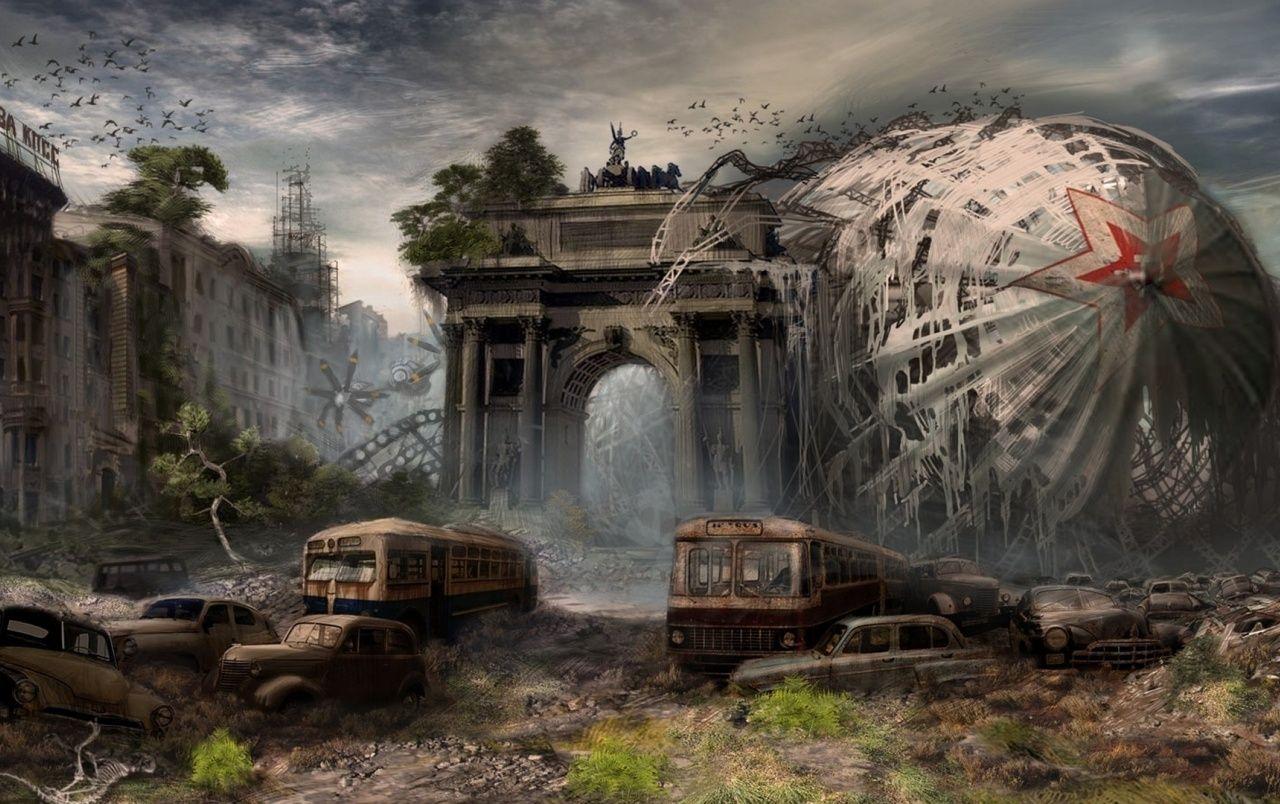 1280x804 Post Apocalyptic Moscow wallpaper. Post Apocalyptic Moscow