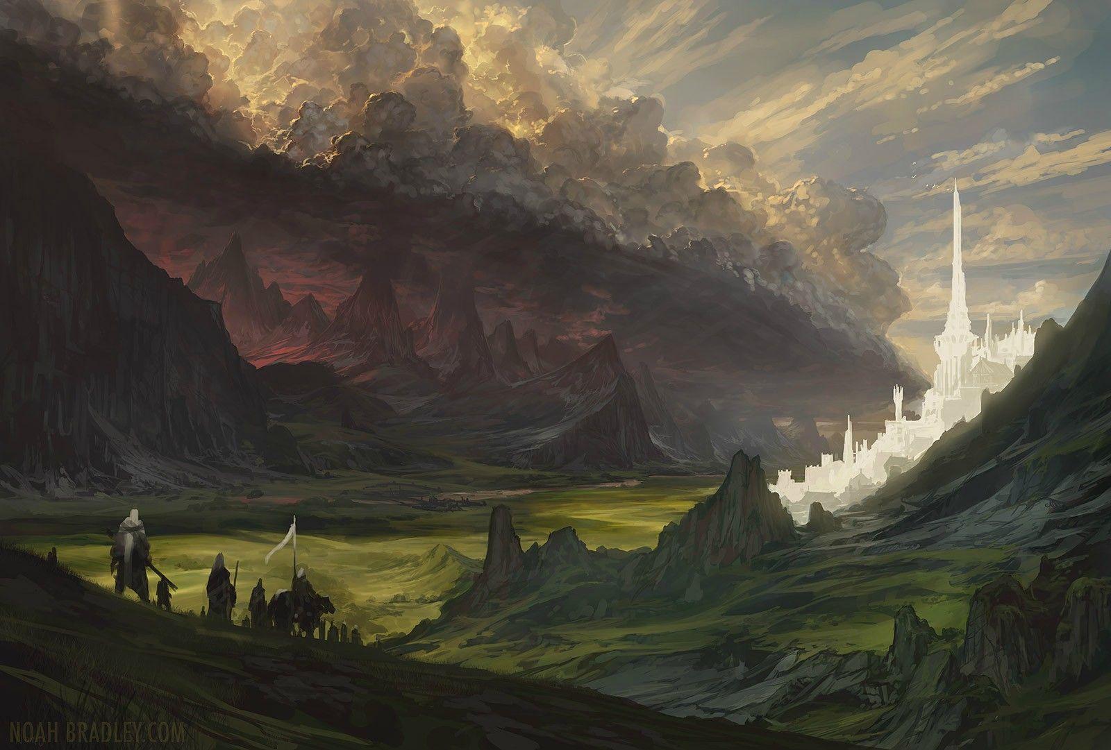 Tolkien Art Wallpapers Top Free Tolkien Art Backgrounds Wallpaperaccess