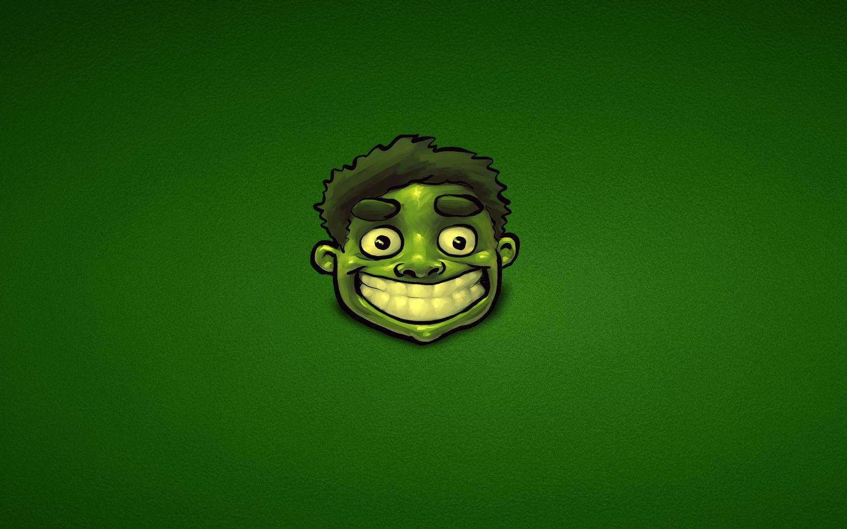 1680x1050 Funny Hulk wallpaper
