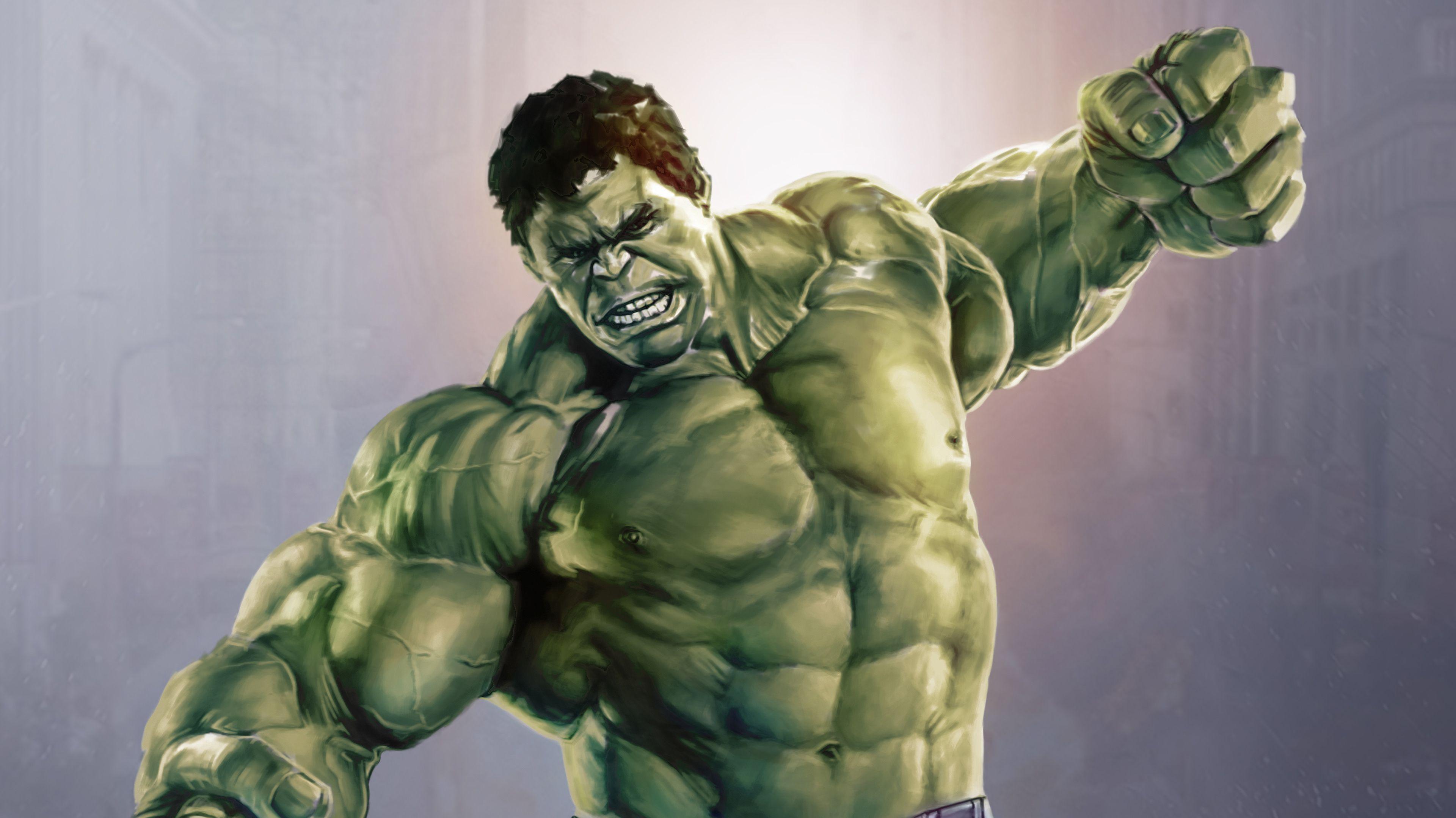 3840x2160 Incredible Hulk Avengers, HD Superheroes, 4k Wallpaper