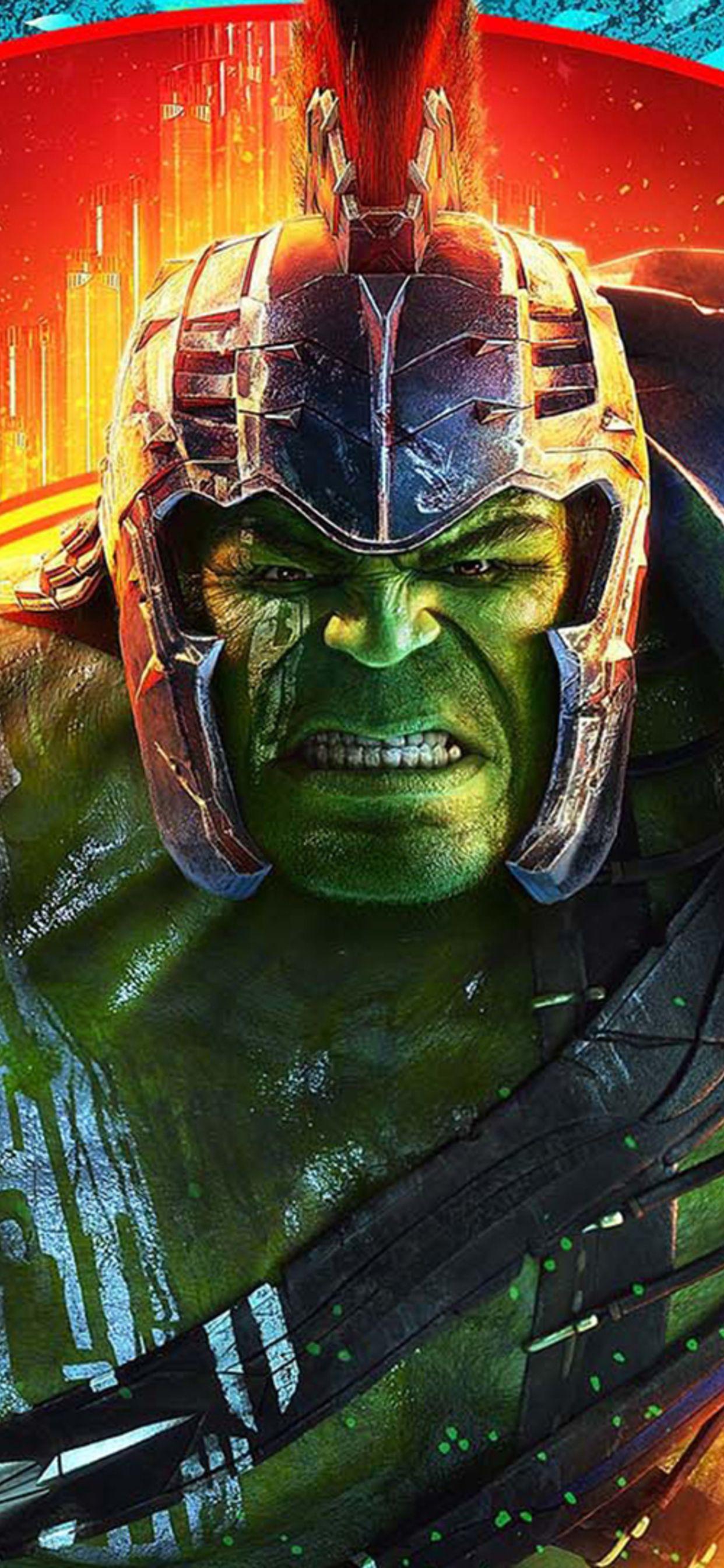 1242x2688 Hulk In Thor Ragnarok Wallpaper