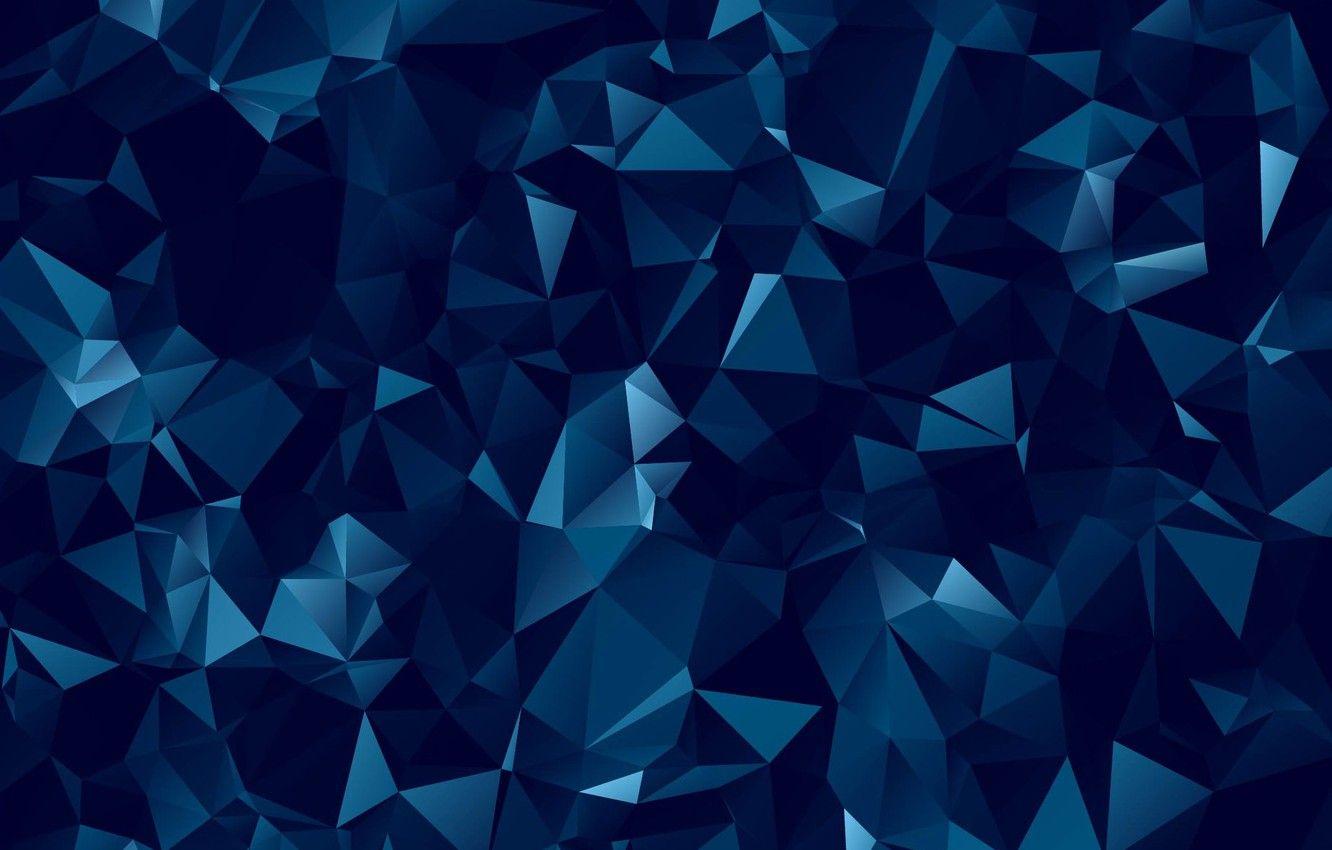Dark Blue Geometric Wallpapers - Top Free Dark Blue Geometric Backgrounds -  WallpaperAccess