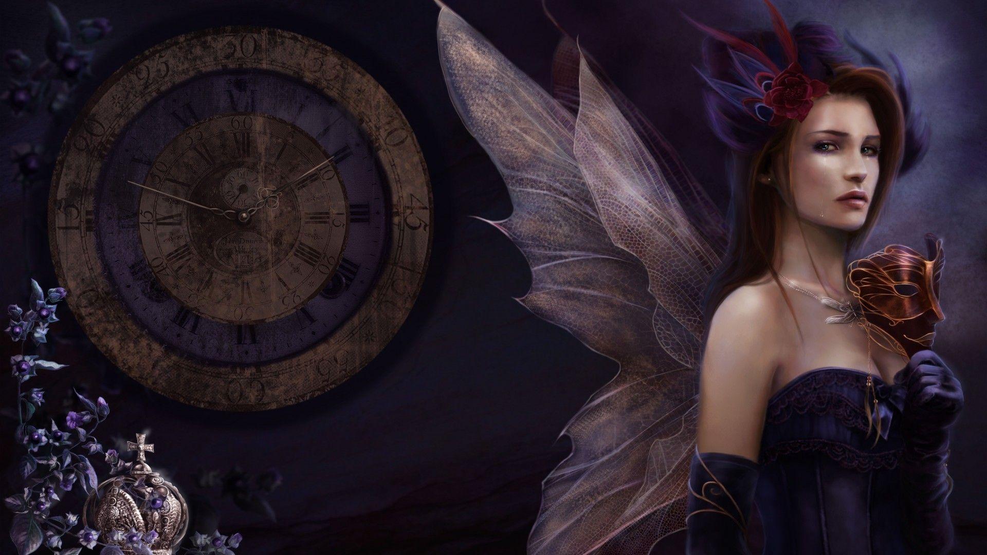 1920x1080 Dark Fairy Wallpaper