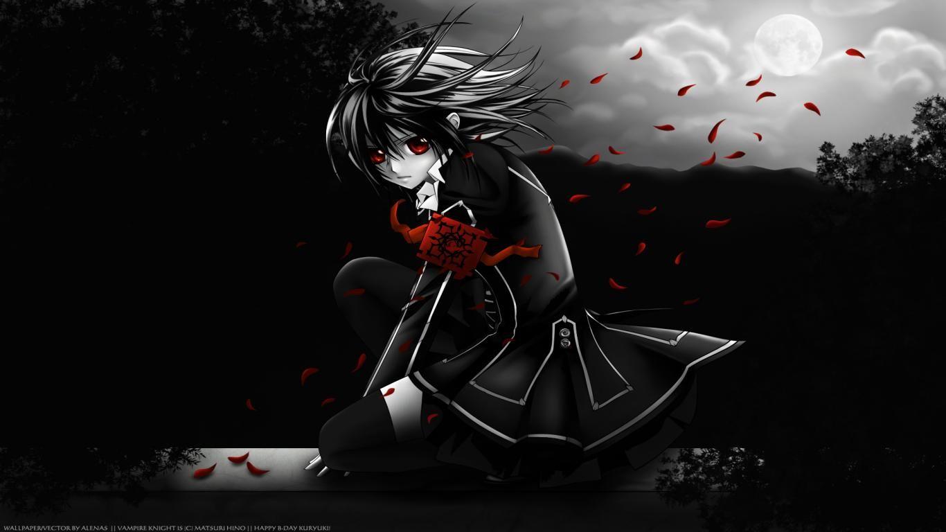 Anime Girl Sad Dark Wallpapers - Wallpaper Cave