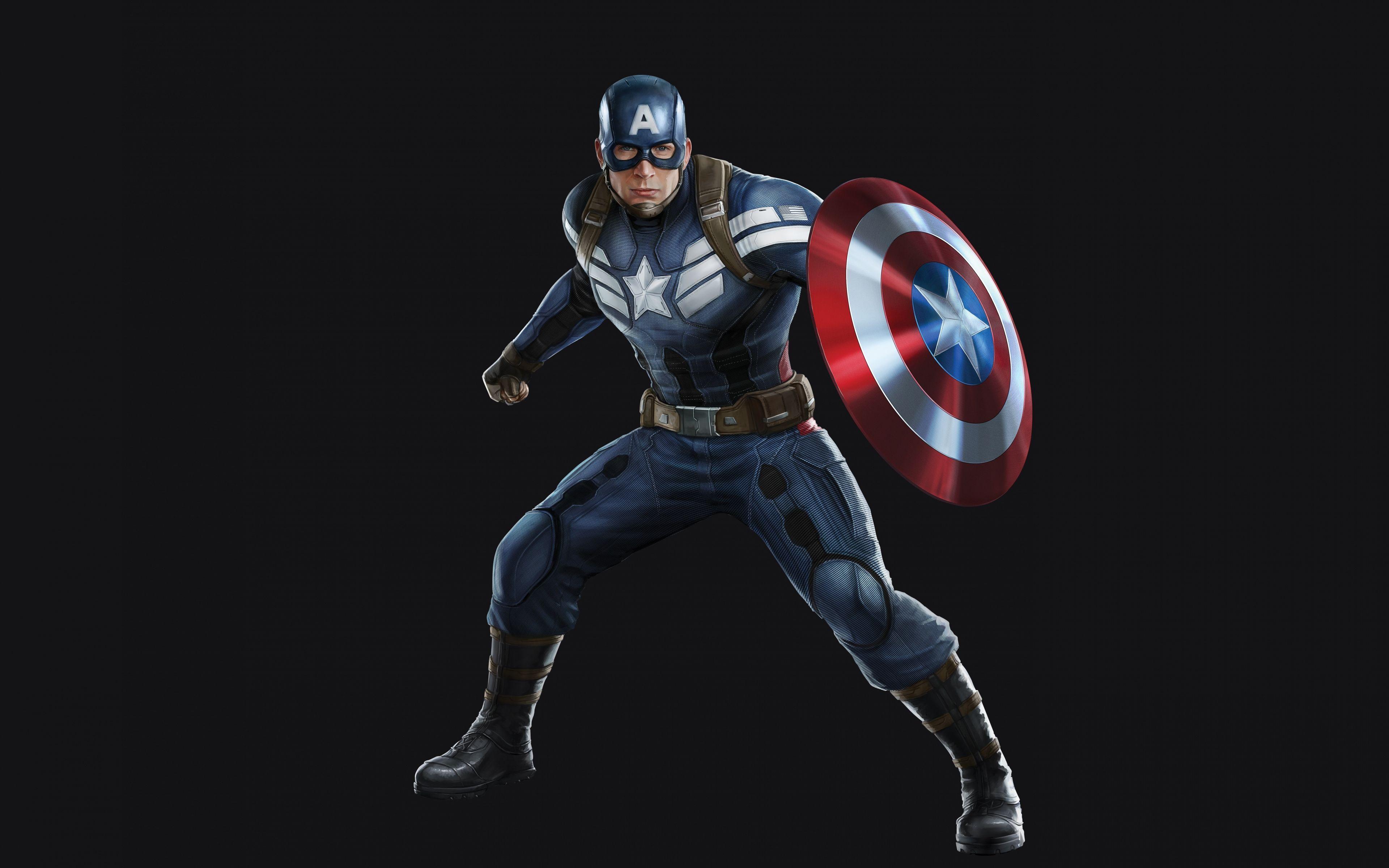 3840x2400 Download 3840x2400 wallpaper captain america, superhero