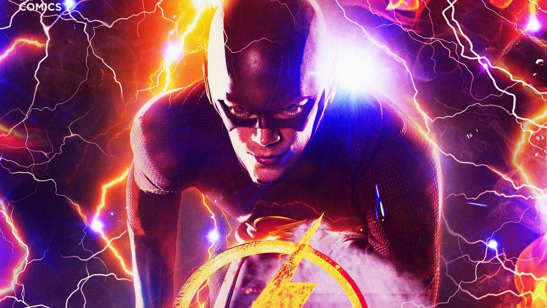 1920x1080 The Flash Wallpaper background picture