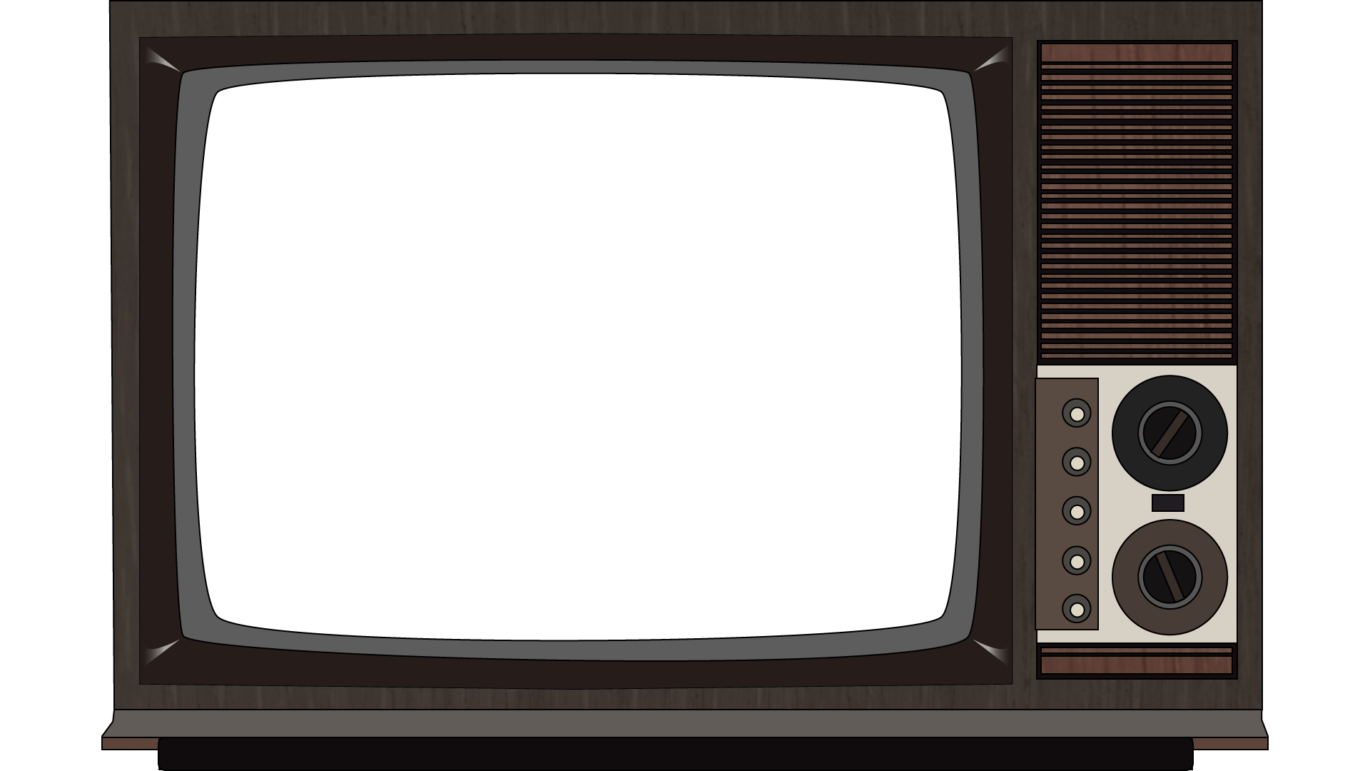 Old Television Screen