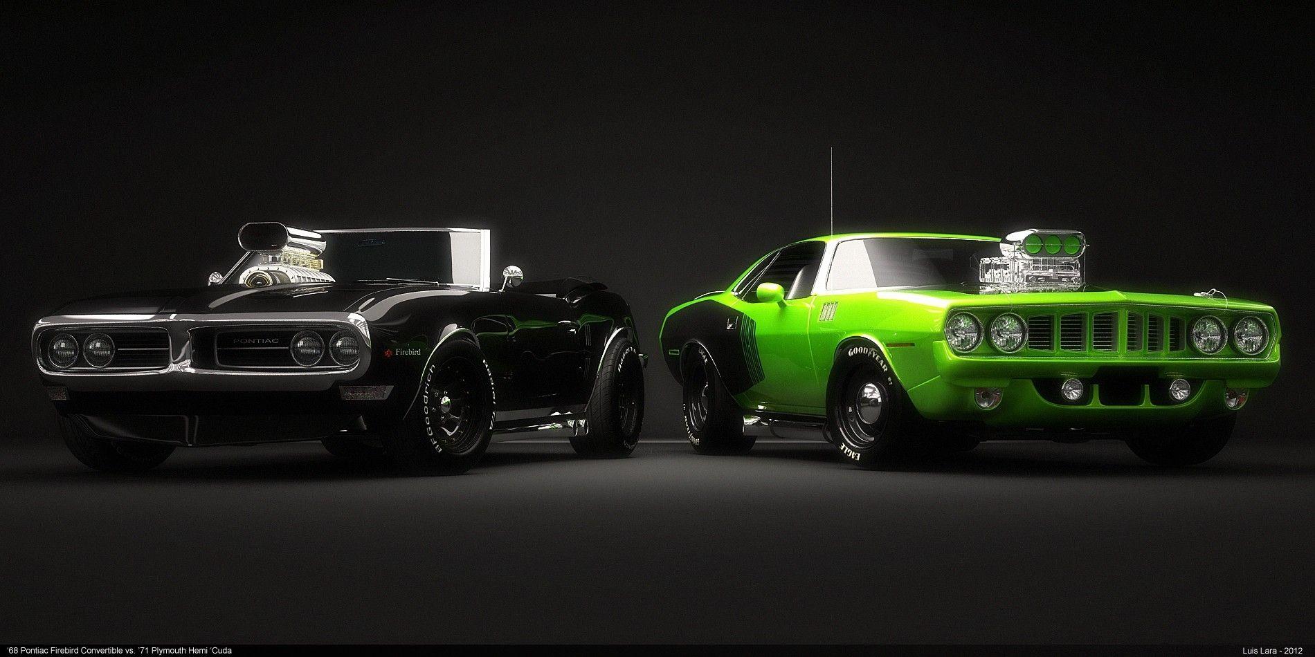 1900x950 Custom Classic Cars HD Wallpaper