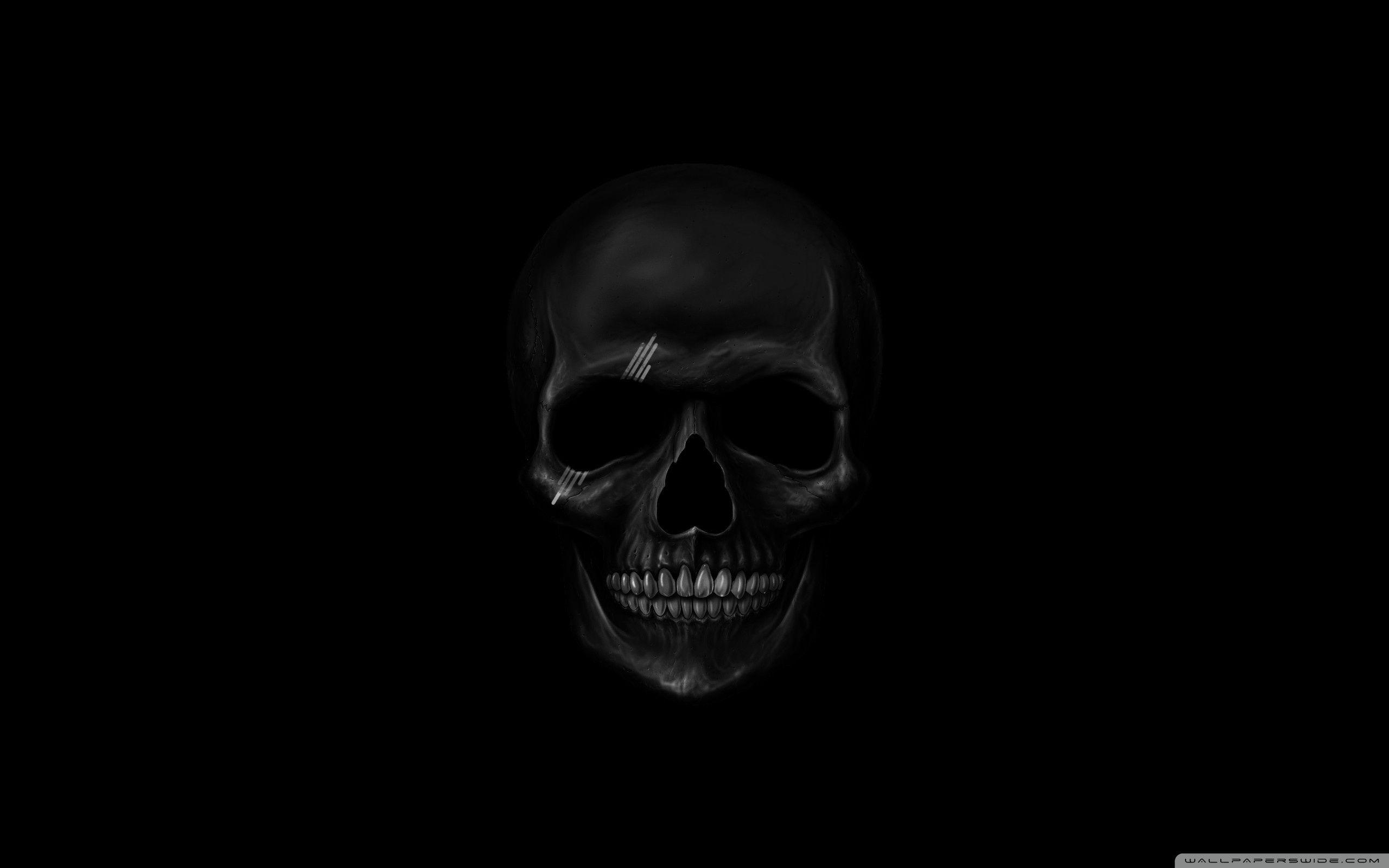 Black Skull Wallpaper