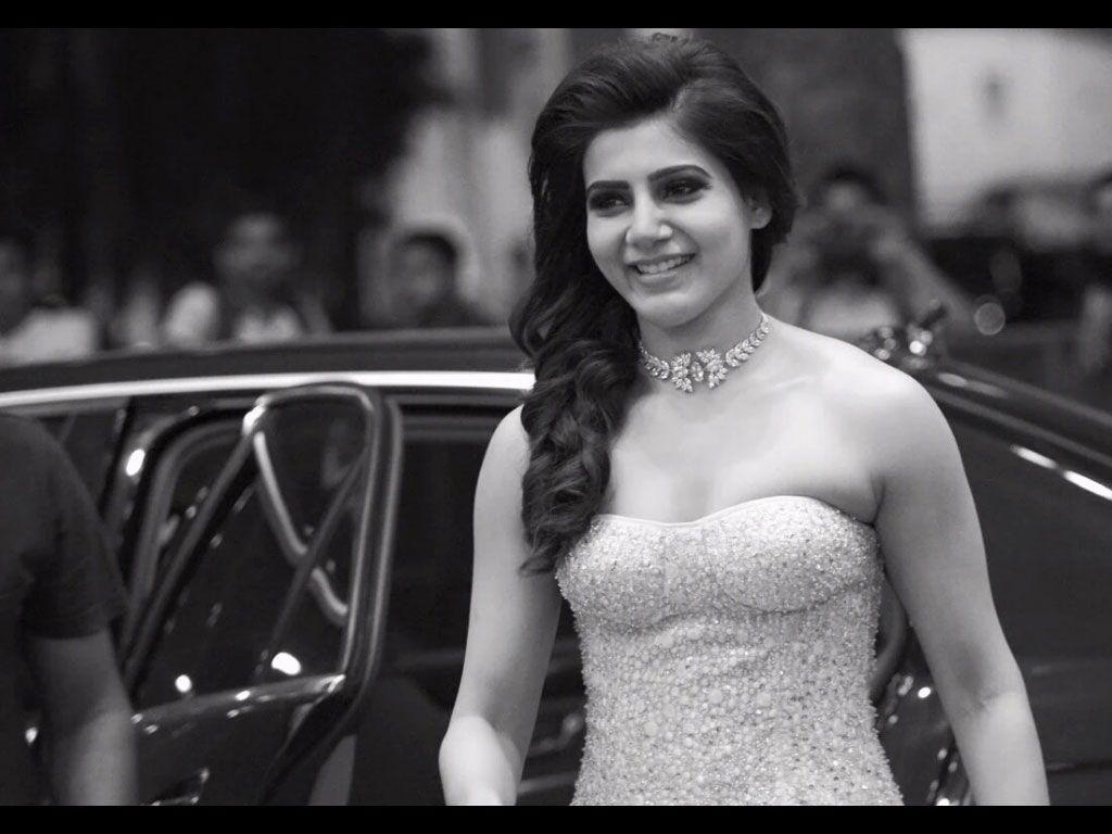 1024x768 Samantha Ruth Prabhu White HD Dress, HD