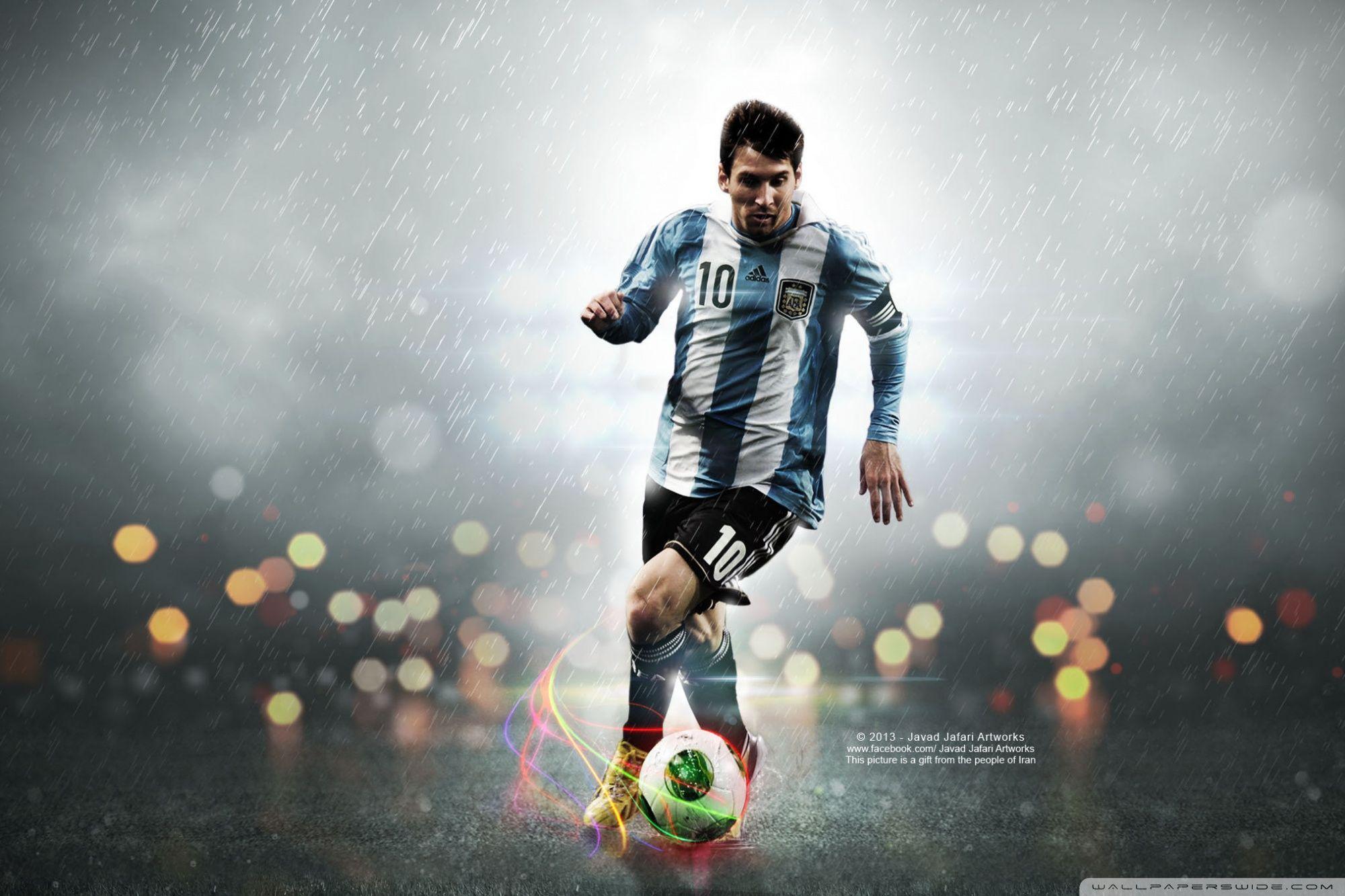 2000x1333 Messi HD Wallpaper