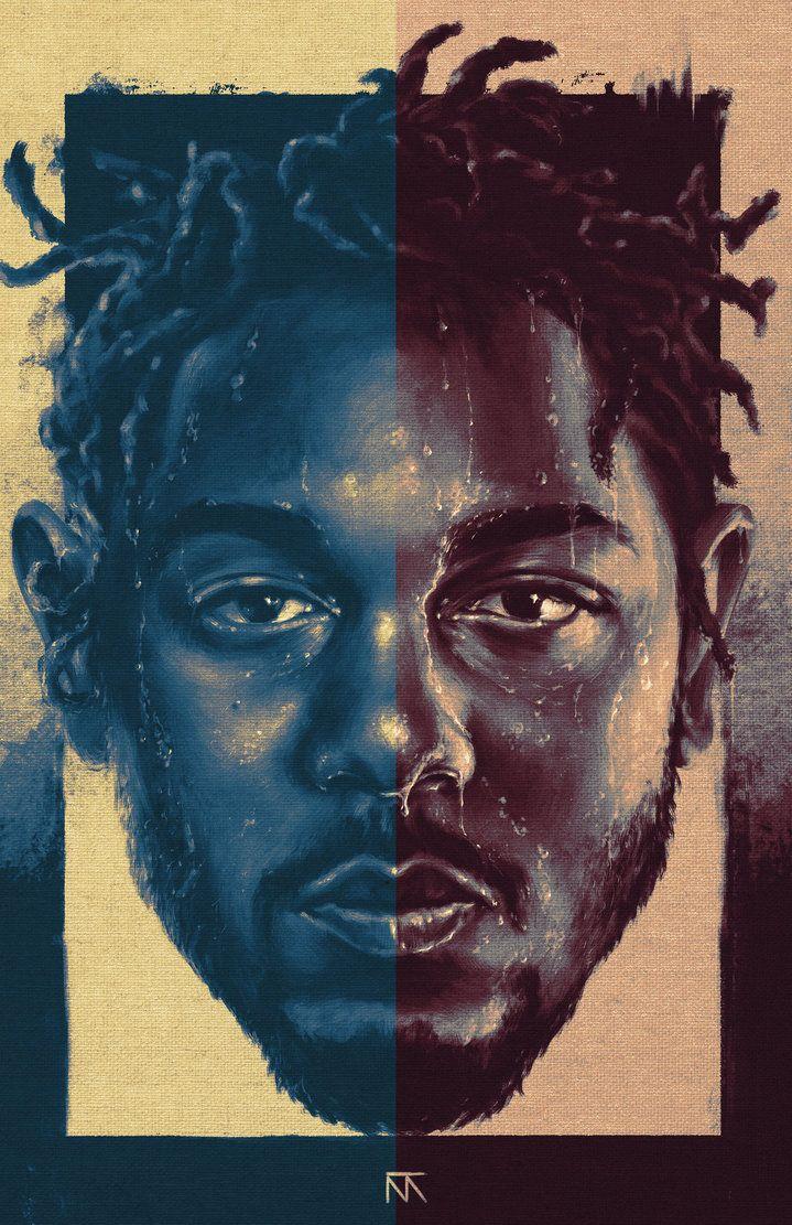719x1111 Kendrick Lamar (The Blacker The Berry) Art