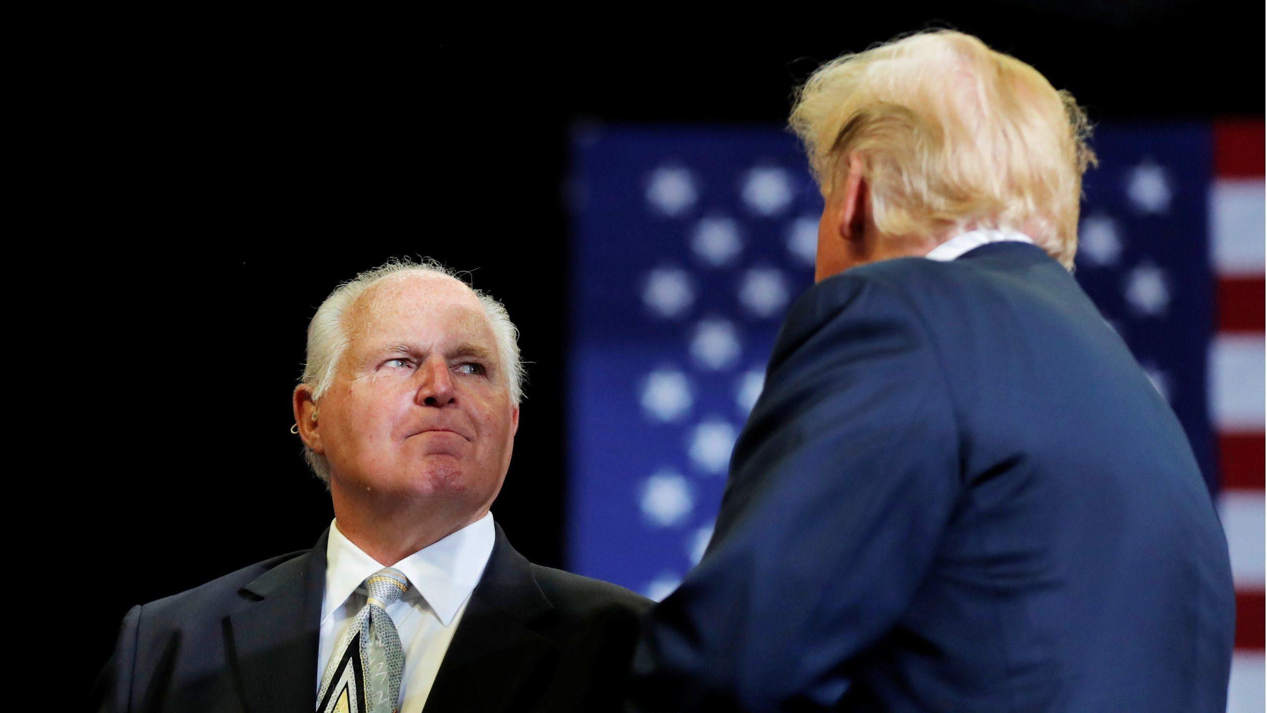 2560x1440 Rush Limbaugh: Trump Told Me He's Getting Border Wall Money