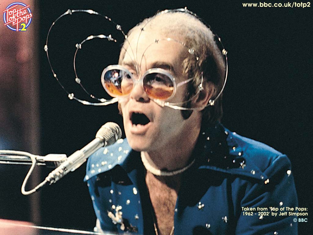 1024x768 Elton John John Wallpaper