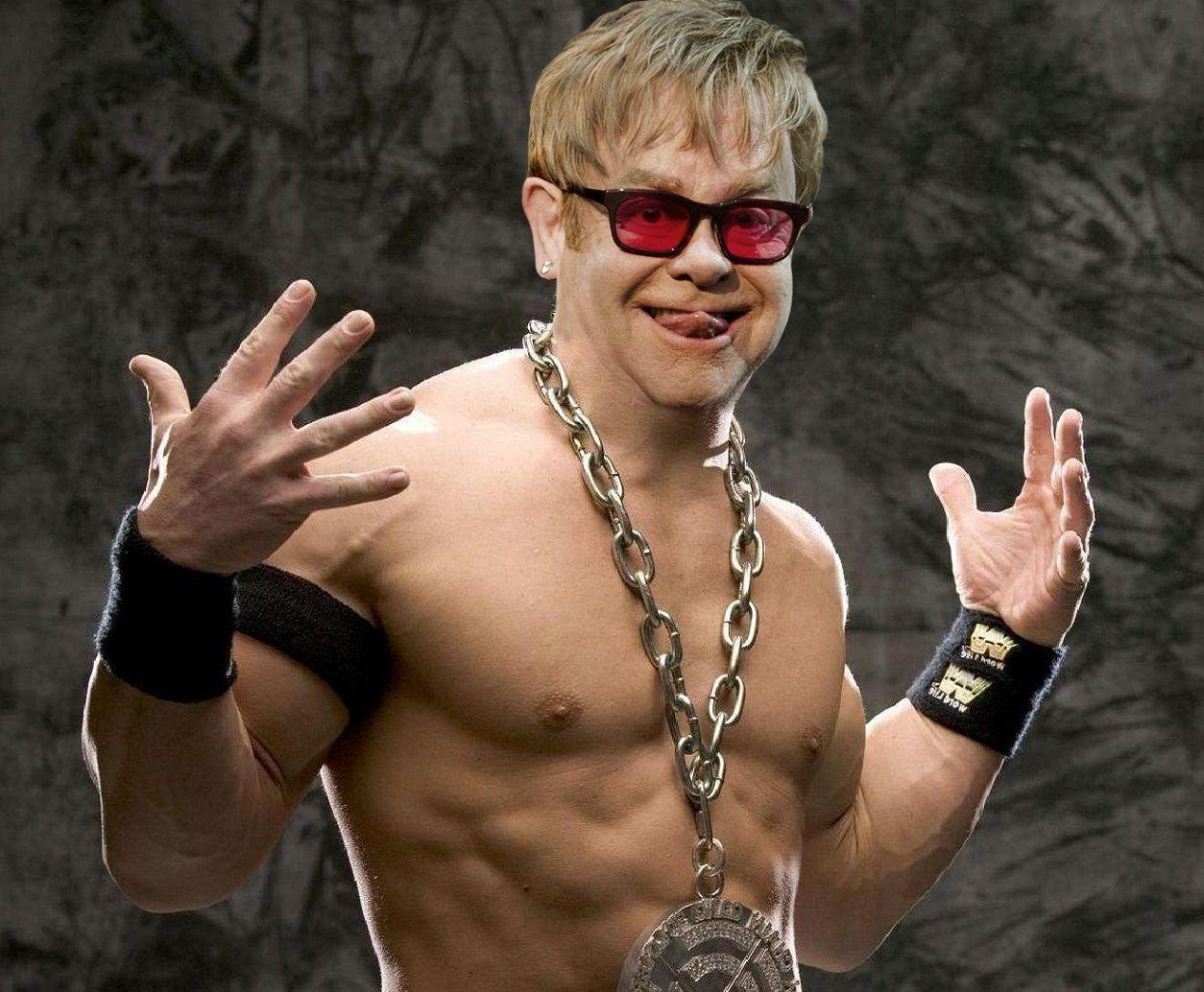 1254x1034 Elton John Cena : HybridHumans. John cena, John
