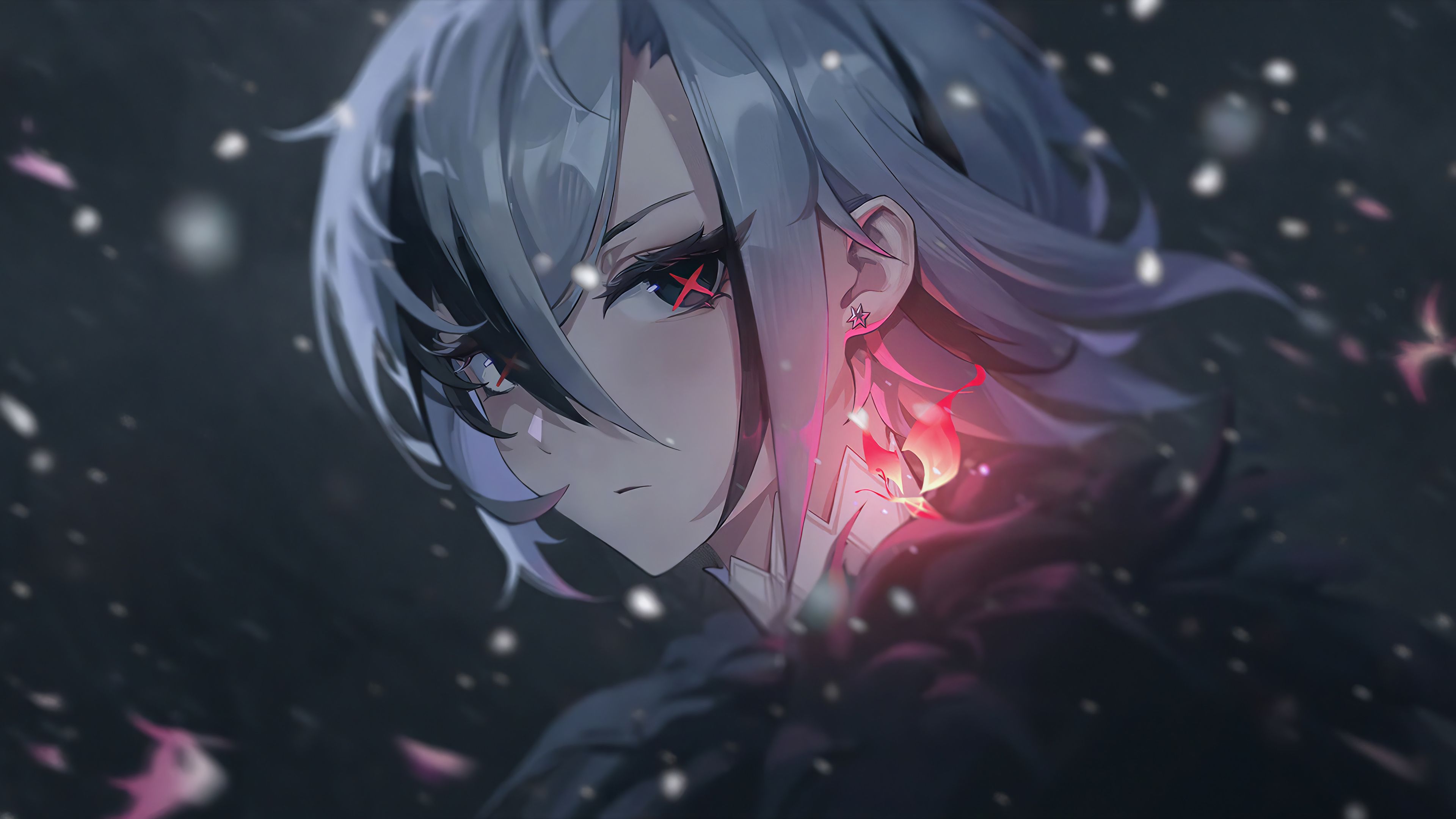 3840x2160 Arlecchino Genshin Impact Anime Girls