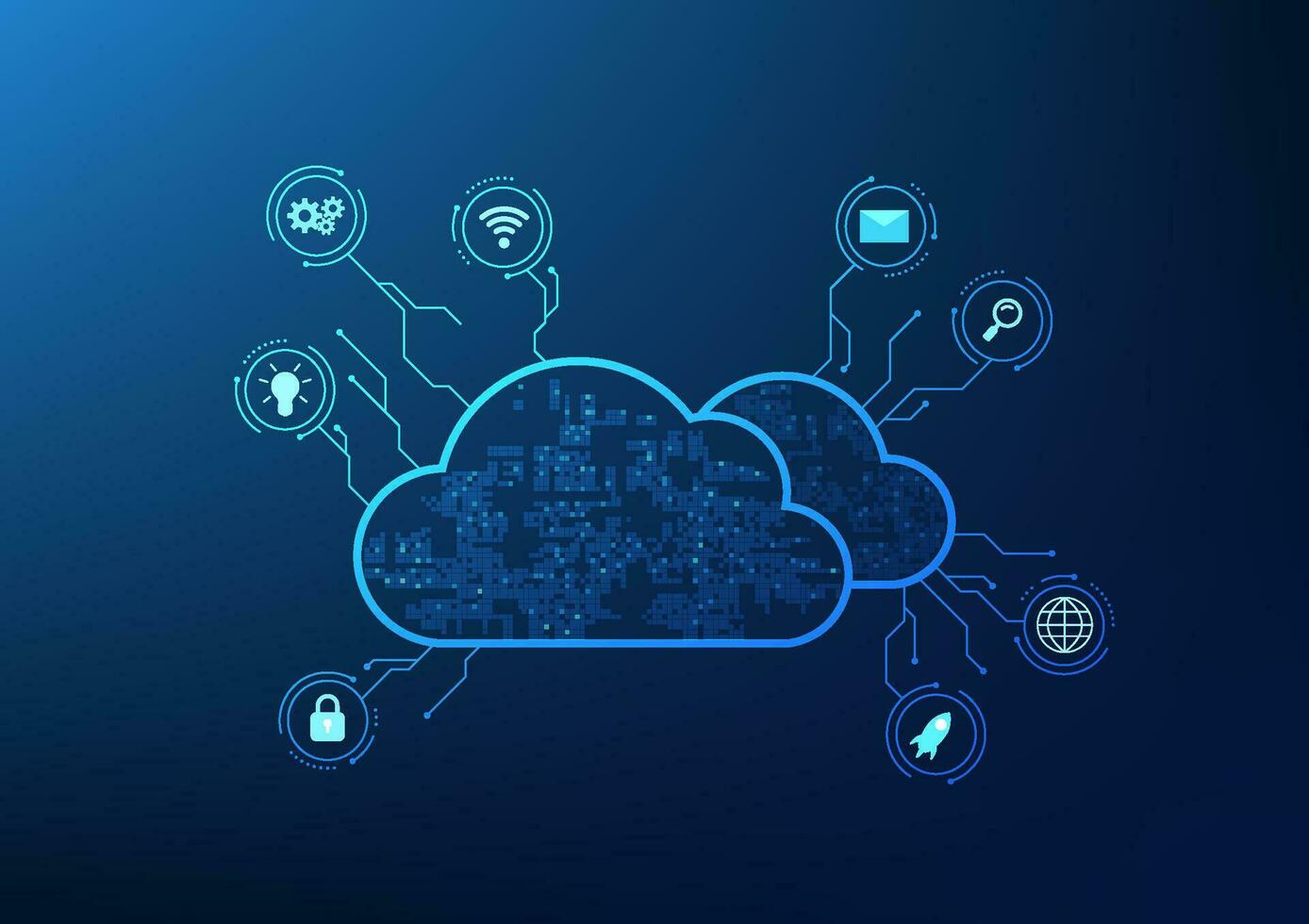 1388x980 Cloud technology cloud storage