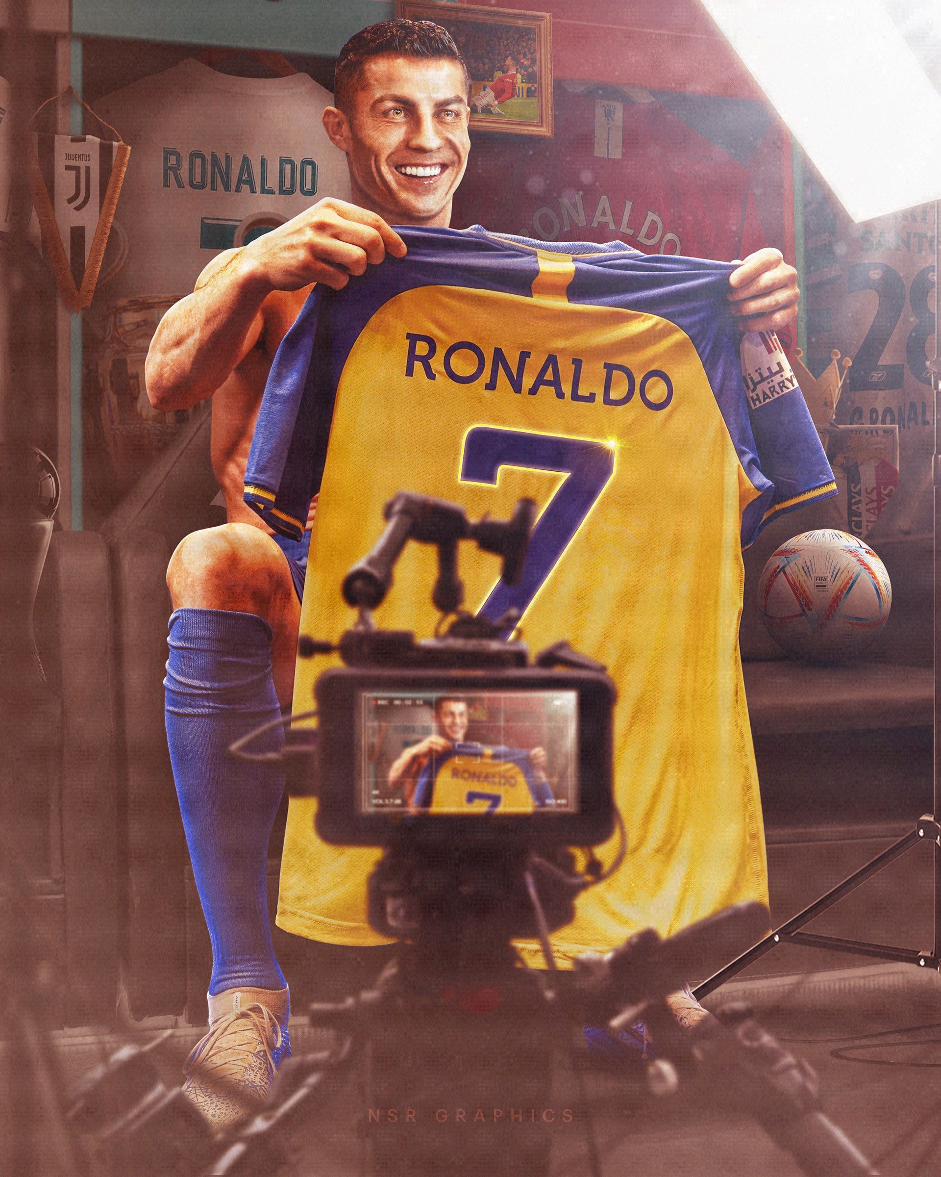 1920x2400 Ronaldo Al Nassr HD Wallpaper
