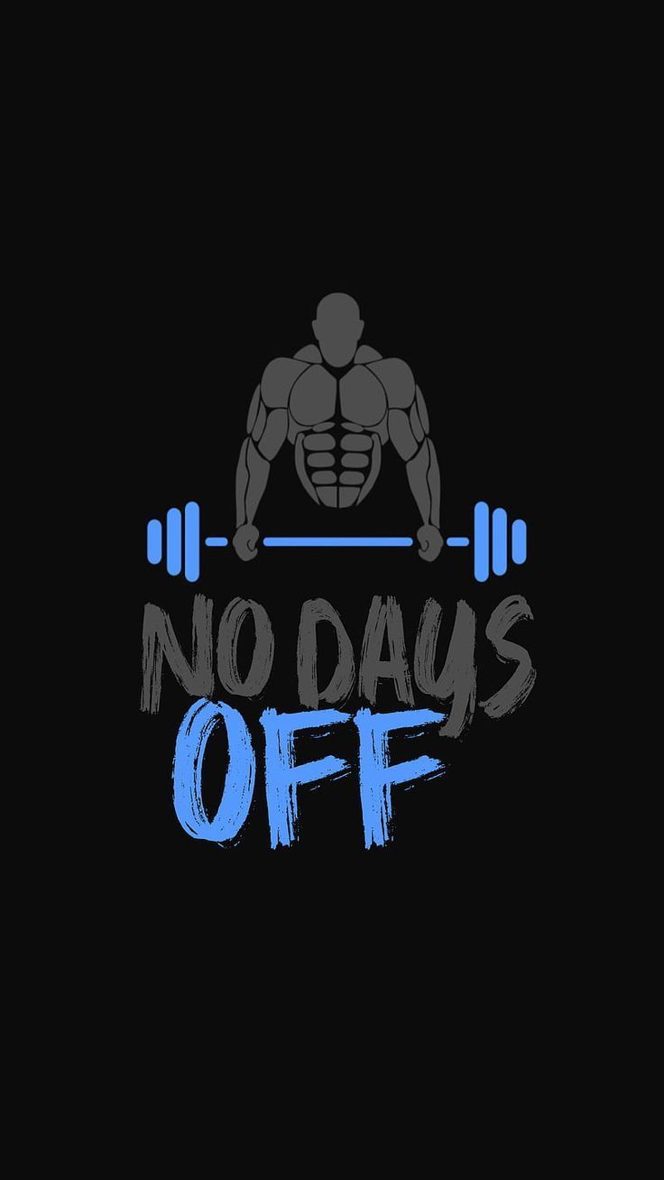 736x1308 No Days Off Gym Motivation Wallpaper