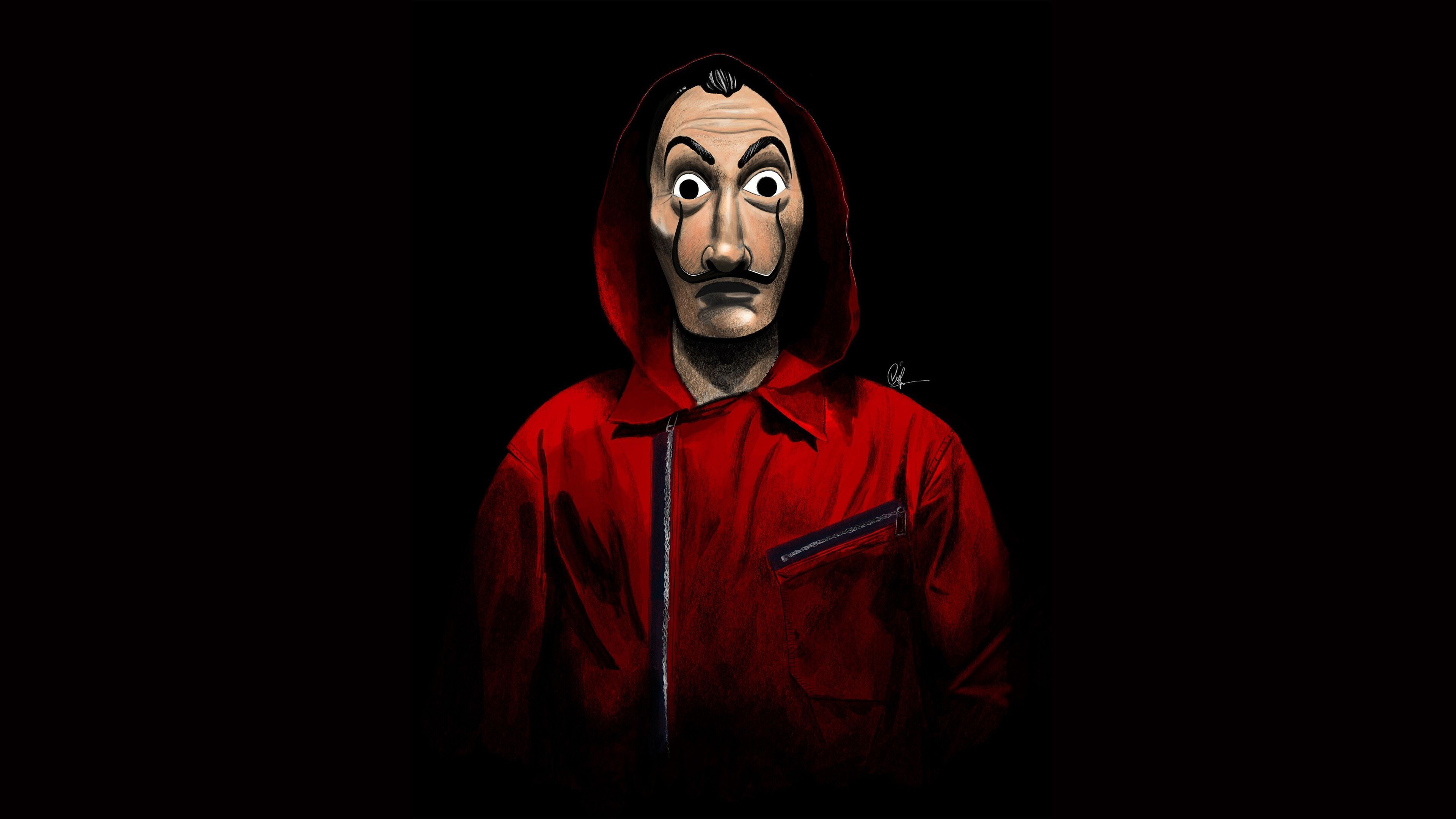 3840x2160 Money Heist Wallpaper