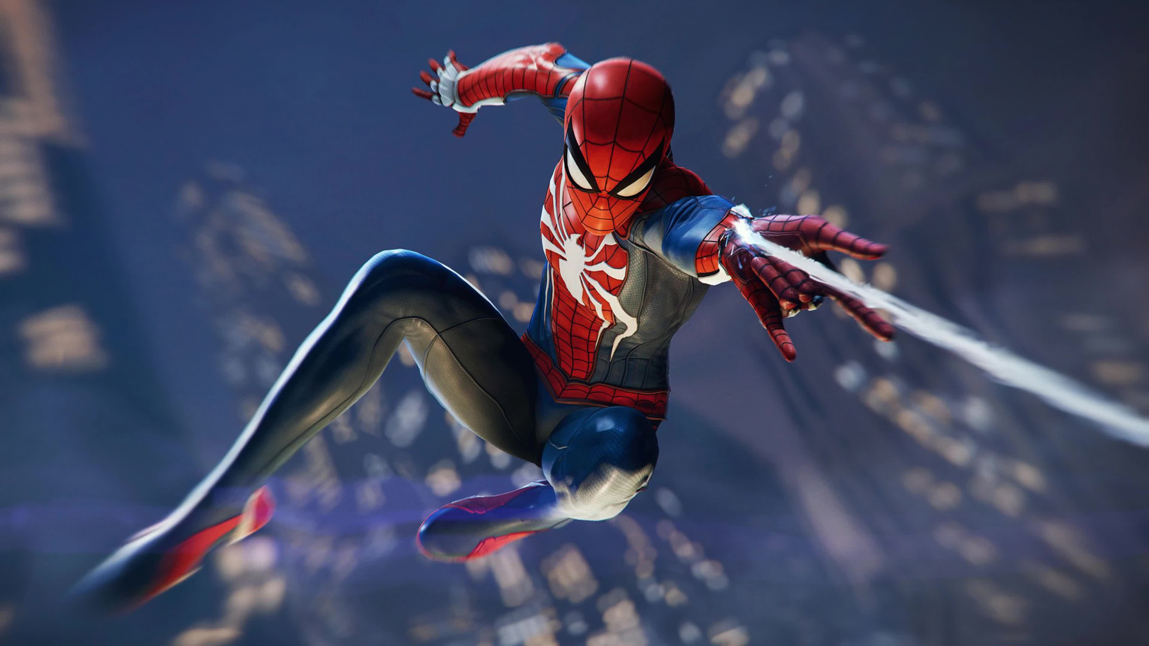 3840x2160 Spider Man 4K Live Desktop Wallpaper