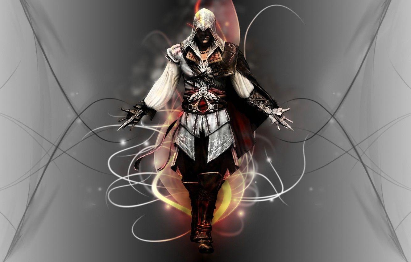 1332x850 Wallpaper line, killer, assassin, assassin, Ezio auditore da