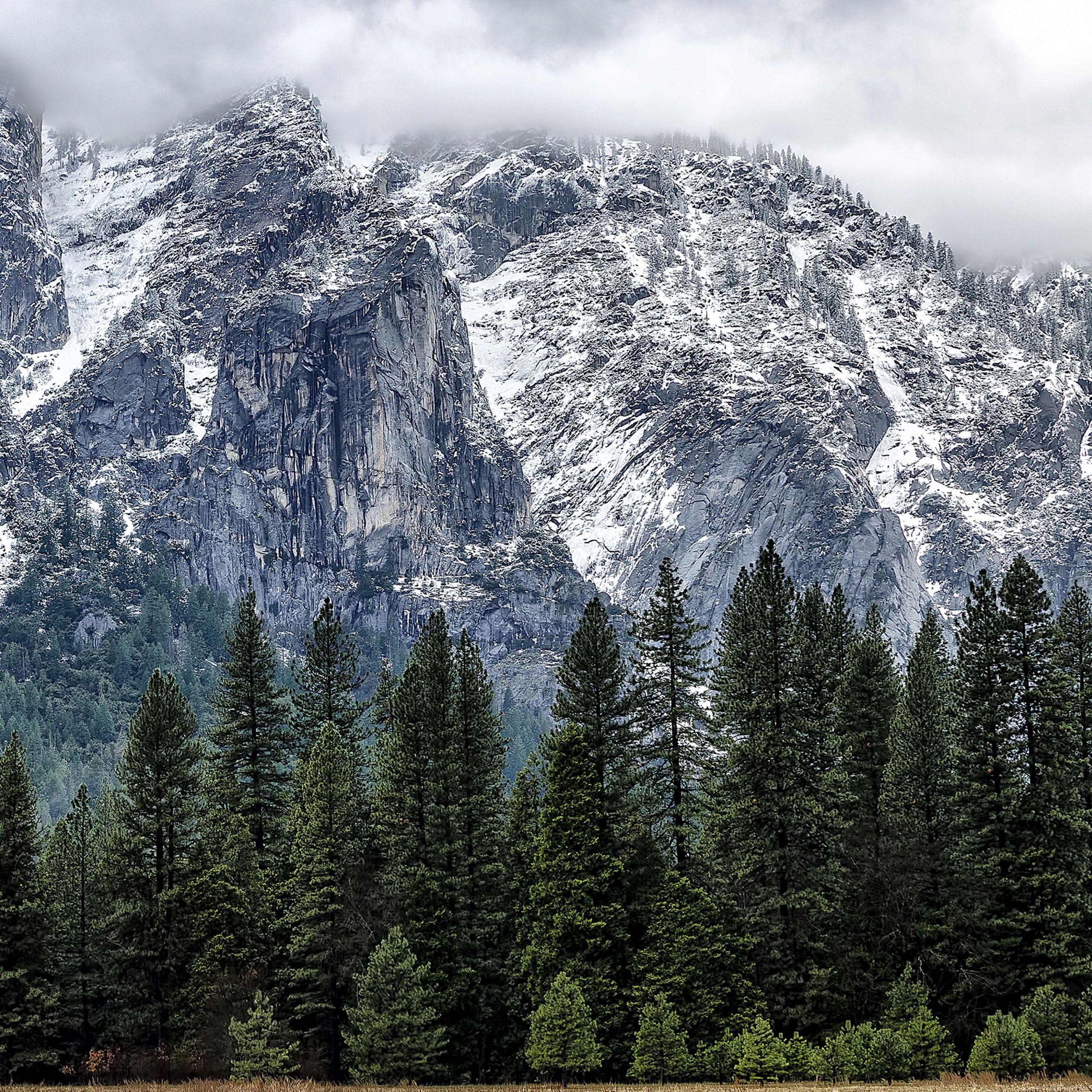 2524x2524 Mountains wallpaper for iPhone and iPad