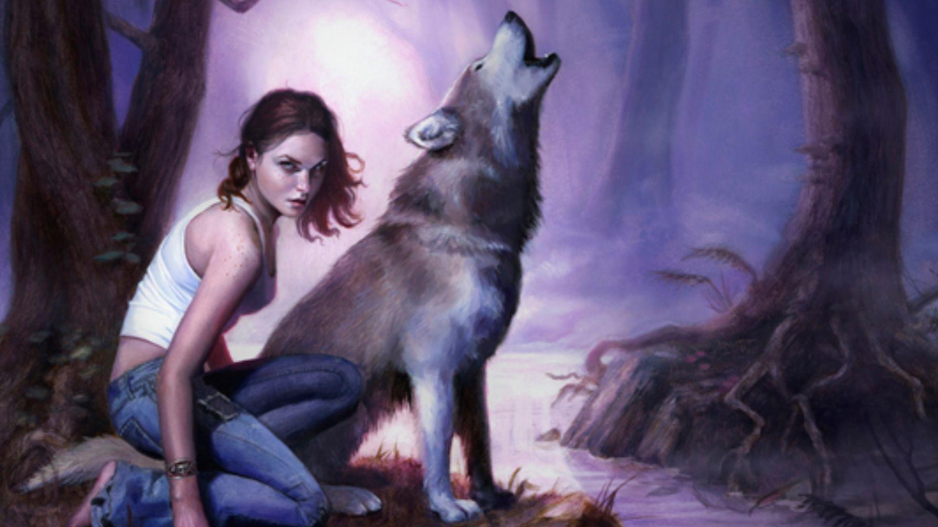 1920x1080 Wolf Girl (1920×1080). Female Art Anime&Fantasy