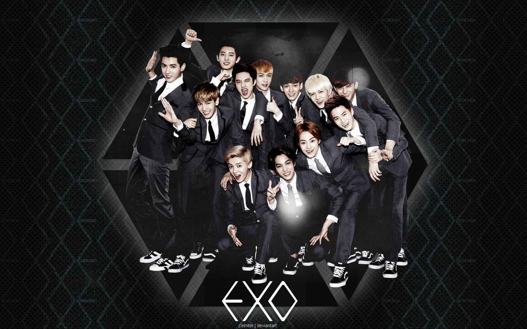 1680x1050 Exo Laptop Wallpaper