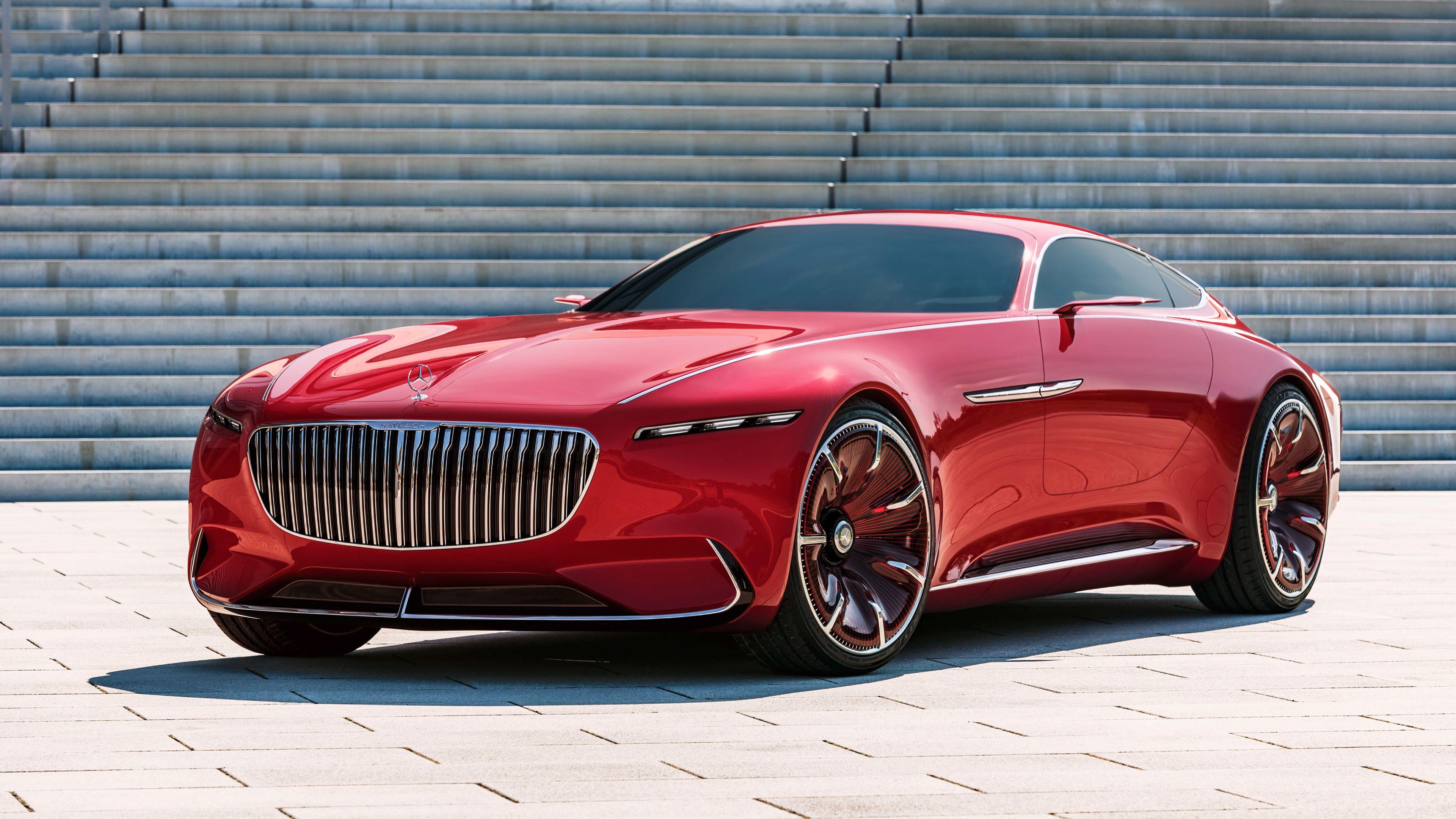 3840x2160 Vision Mercedes Maybach 6 4K 2017 Wallpaper. HD Wallpaper