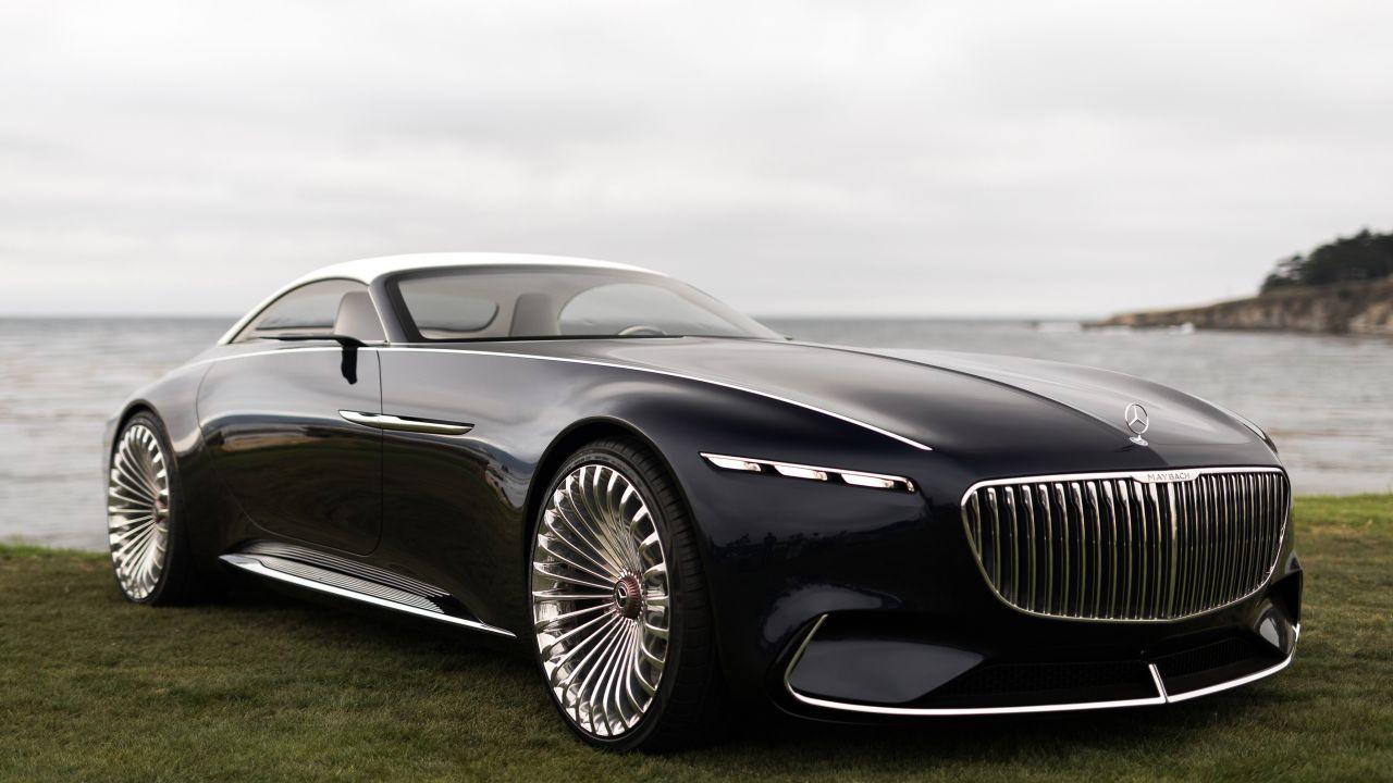 1280x720 Wallpaper Vision Mercedes Maybach 6 Cabriolet, HD, 4K