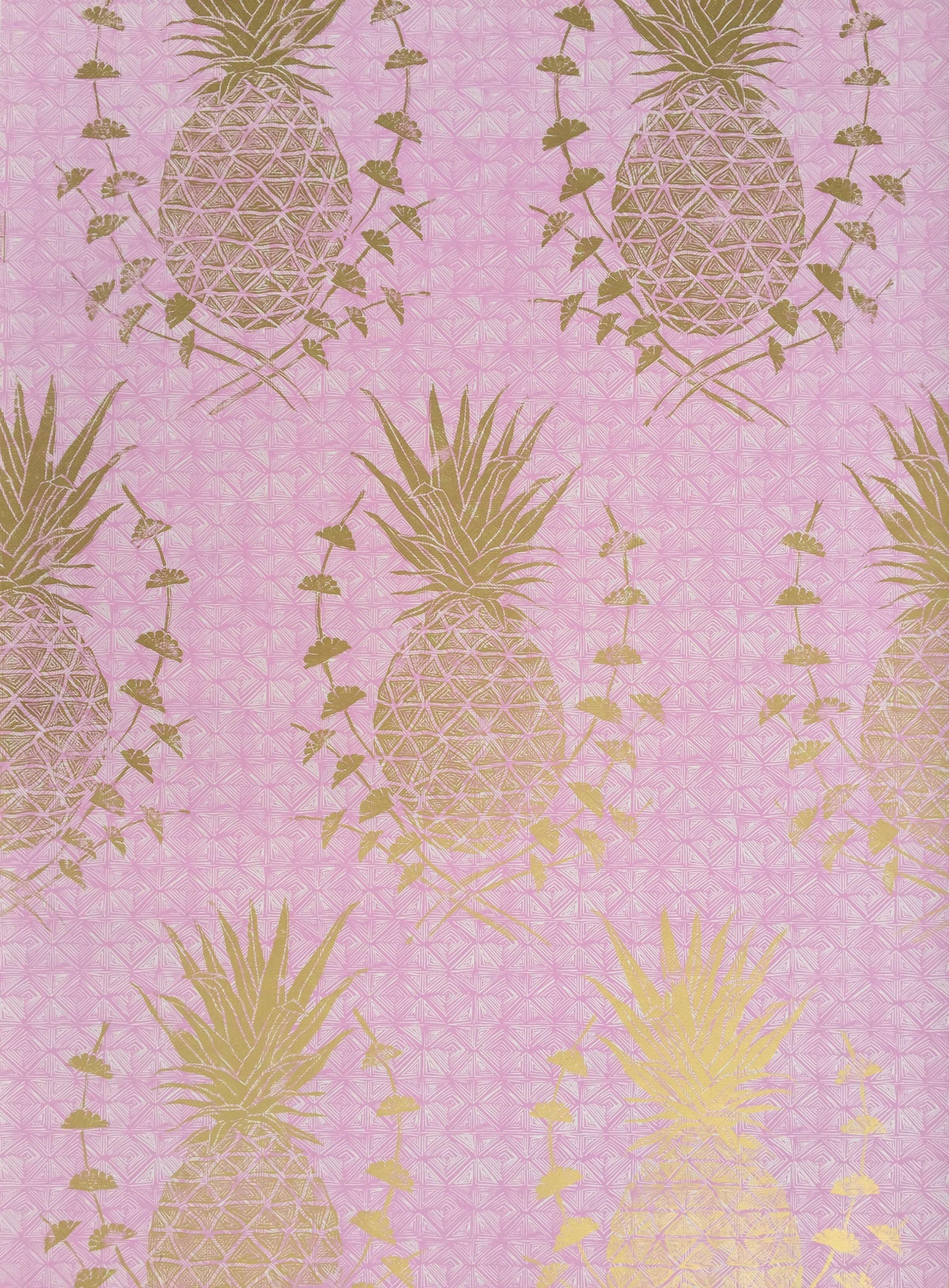 2405x3264 Royal Pineapple Pink Wallpaper - Floral Organic Prints https://wallpaperaccess.com/full/1816005.jpg