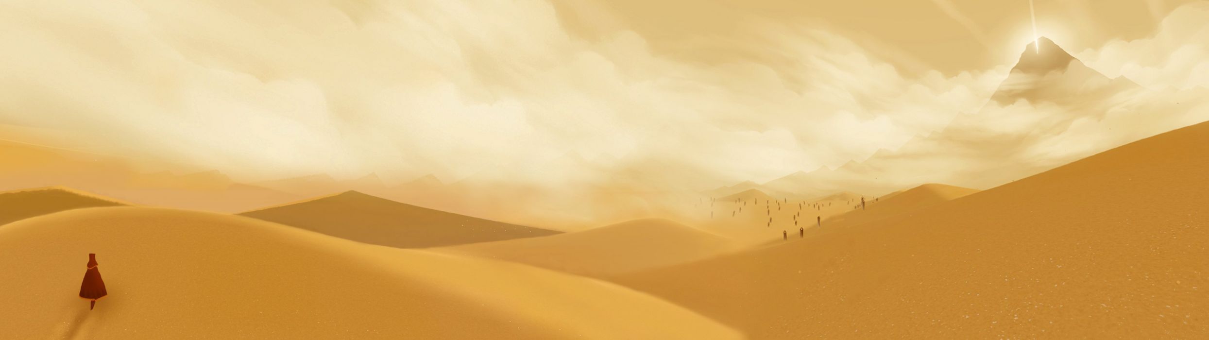 2489x700 JOURNEY indie fantasy adventure family cartoon (1) wallpaper